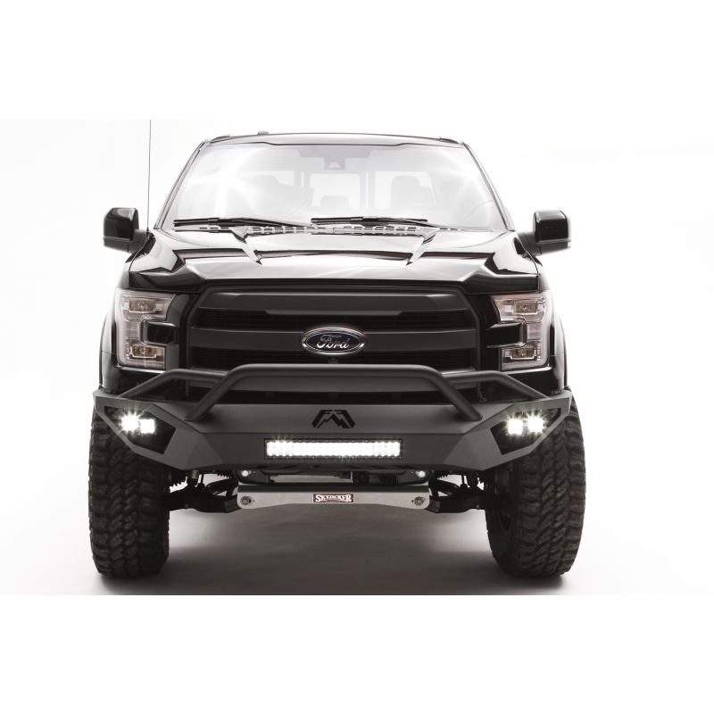 Fab Fours Vengeance Front Bumper w/ Pre Runner Guard Model FF15-D3252-1