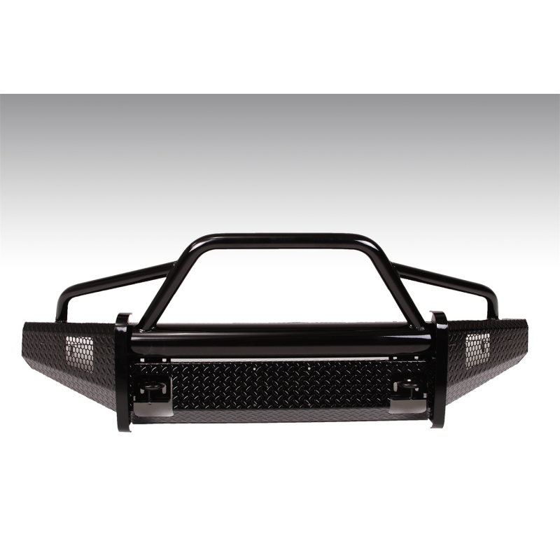 Fab Fours Black Steel Front Bumper w/ Pre Runner Guard Model FF15-K3252-1