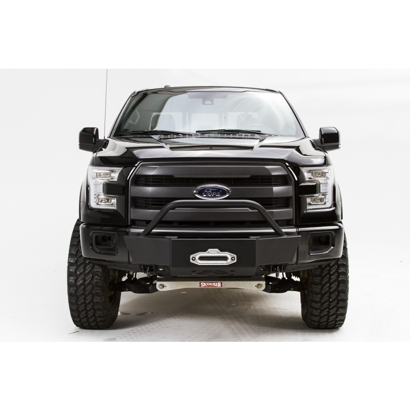 Fab Fours Winch Mount w/ Grille Guard Model FF15-N3250-1