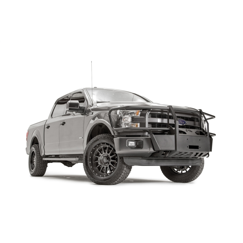 Fab Fours Winch Mount w/ Grille Guard Model FF15-N3270-1