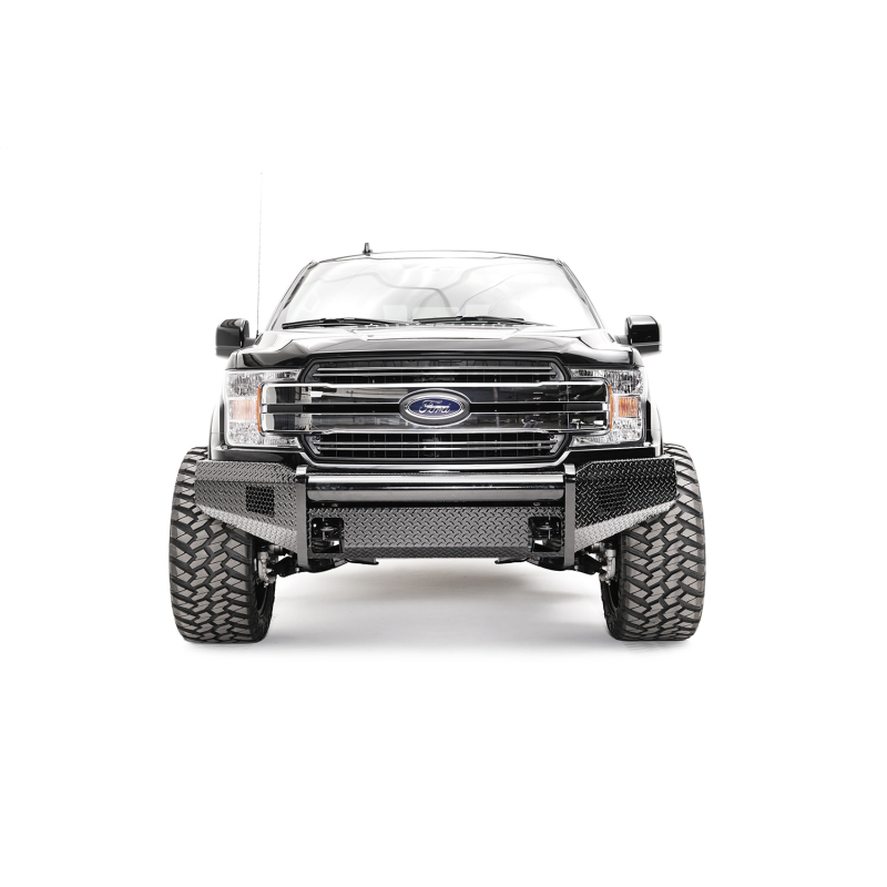 Fab Fours Black Steel Front Bumper Model FF18-K4561-1