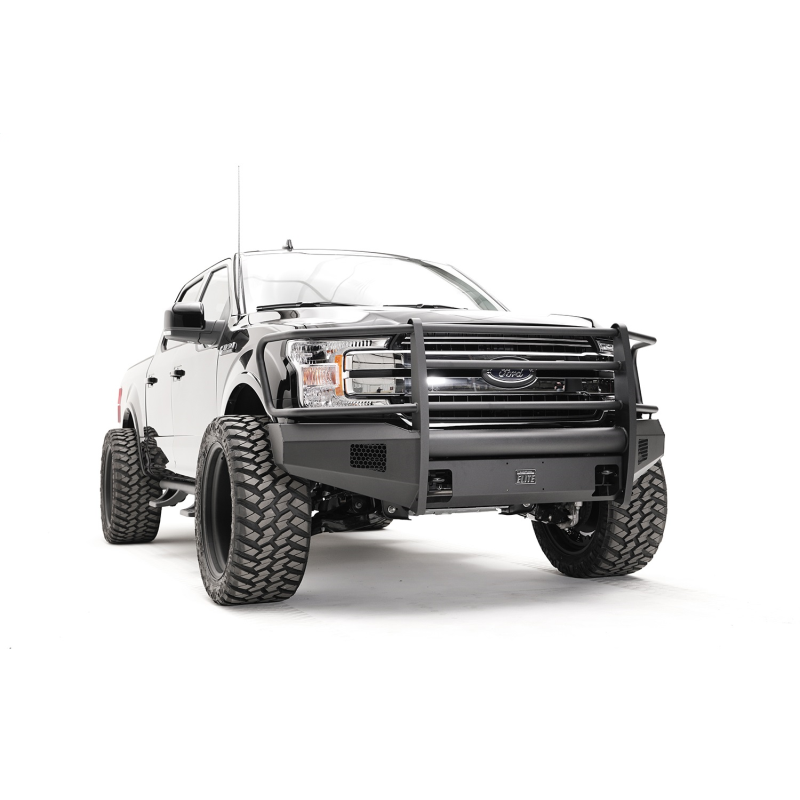 Fab Fours Elite Front Bumper w/ Grille Guard Model FF18-R4560-1