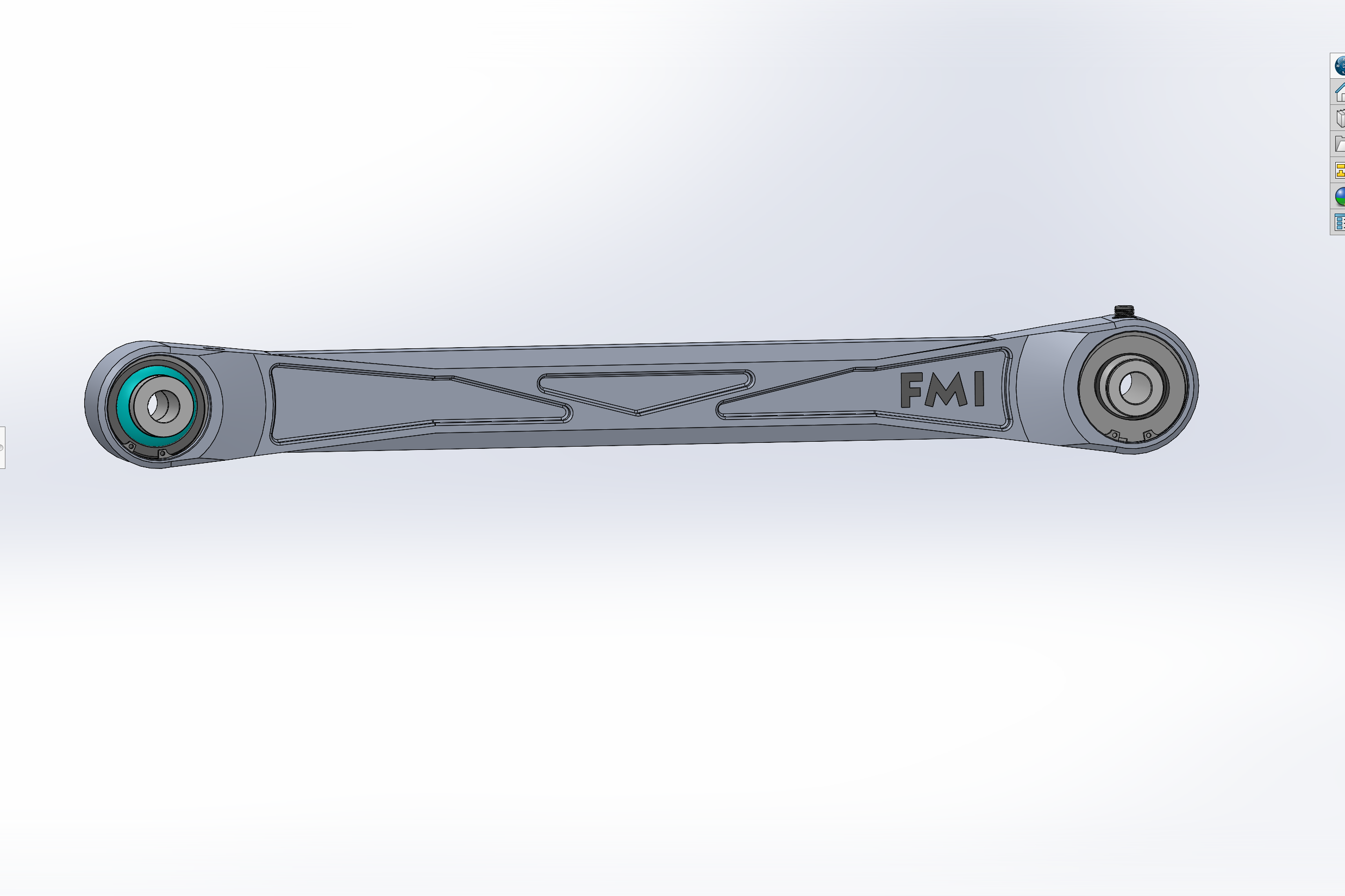 2024 Ranger Raptor billet aluminum rear Watts link kit showcasing a sleek design for enhanced off-road performance.