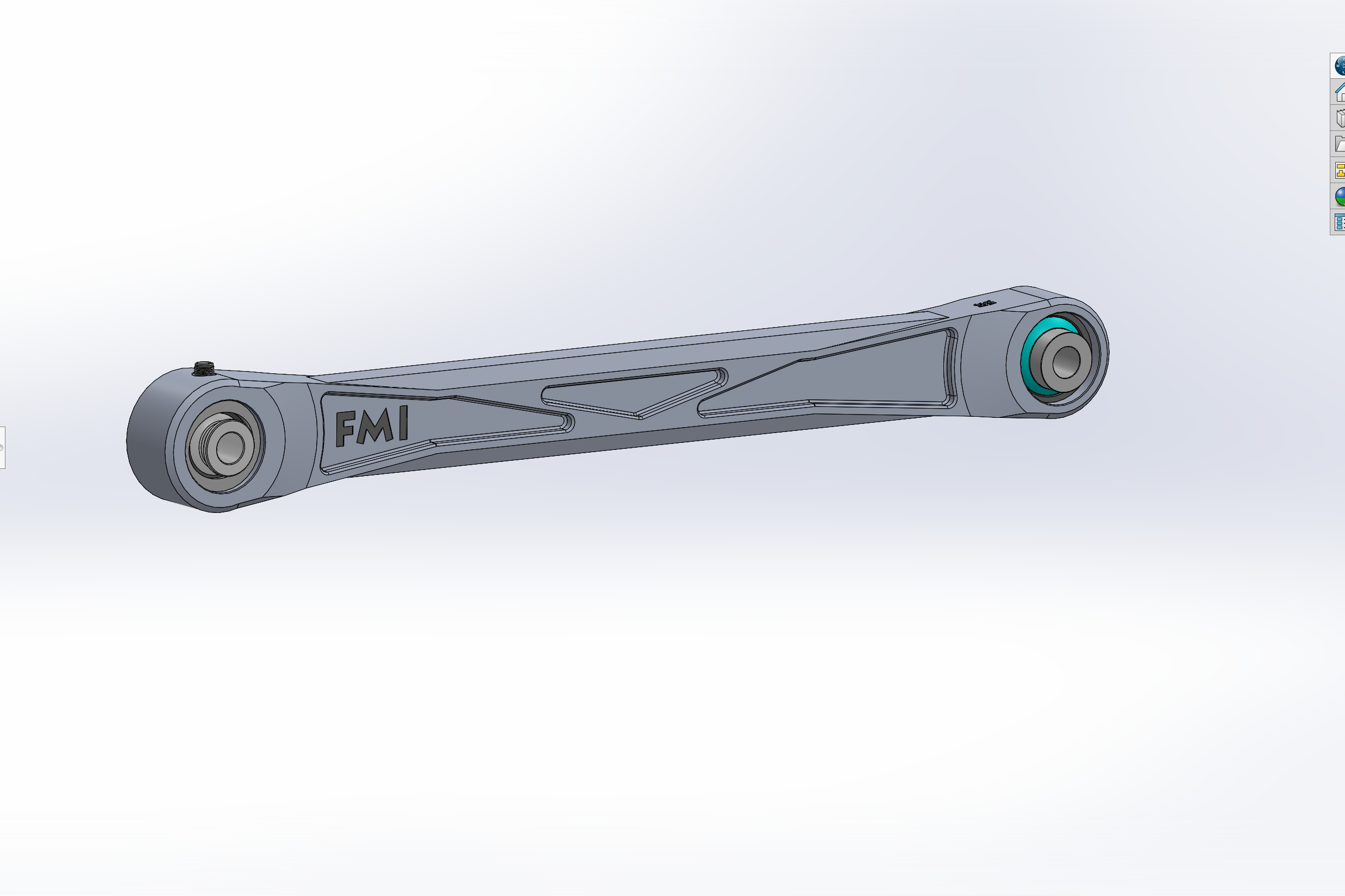 2024 Ranger Raptor billet aluminum rear Watts link kit designed for enhanced suspension performance and durability.