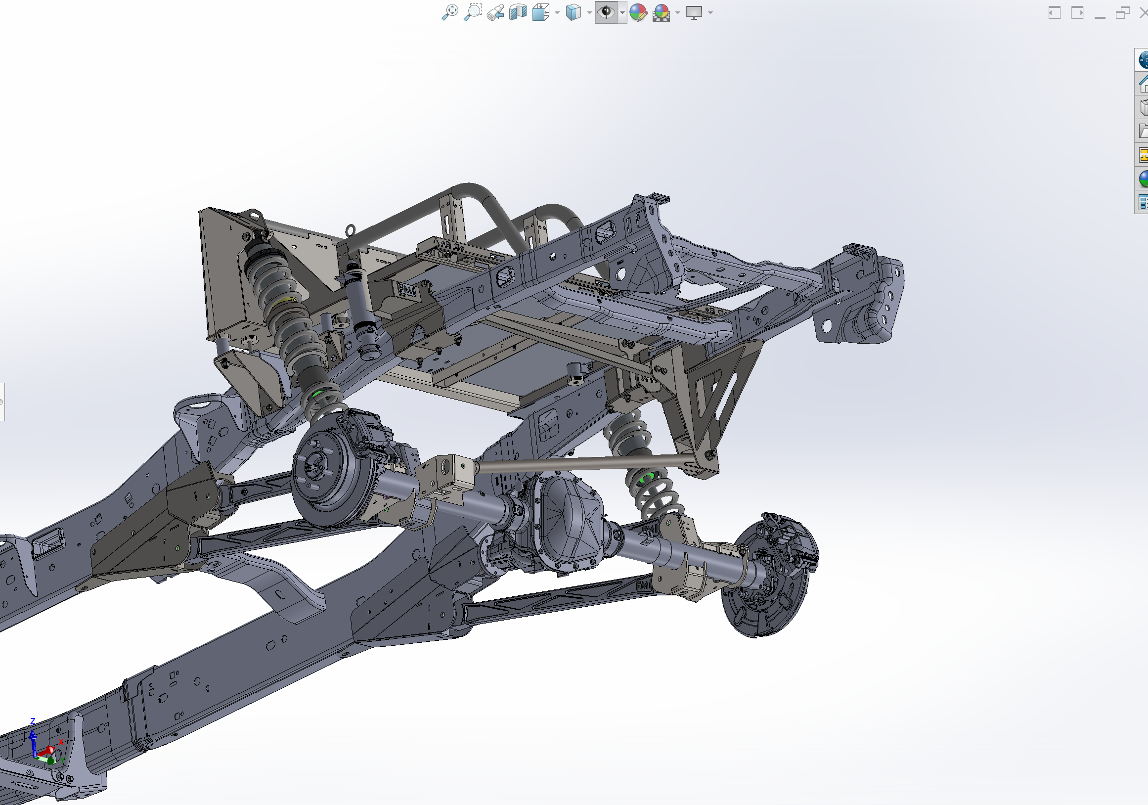 2010-2014 Raptor long travel 5-link rear suspension coil over conversion kit for F150 and Gen 1 Raptors.