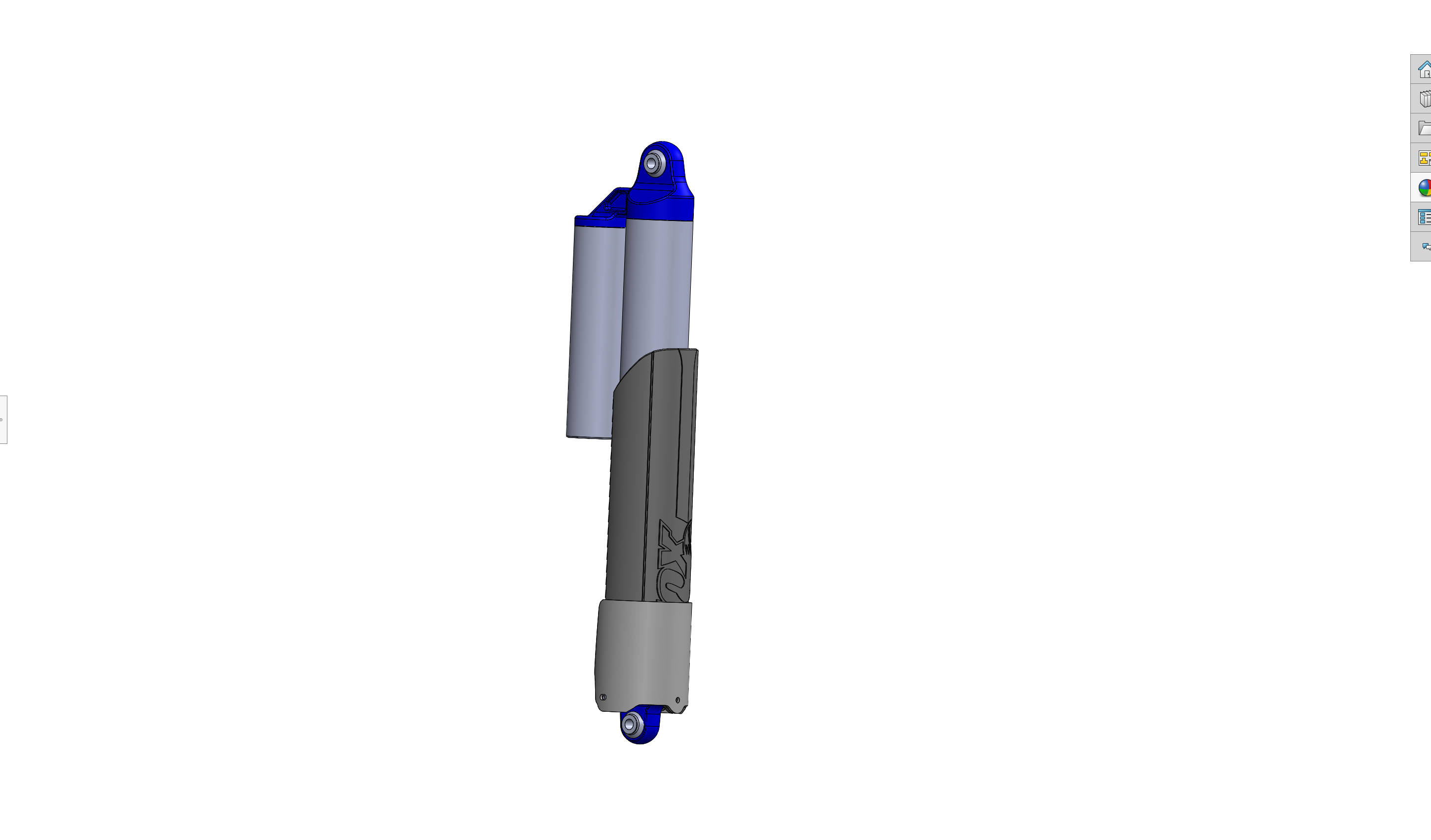 Rear shock guard for 2017-2024 Ford Raptor, designed to protect shocks from debris and damage during off-road use.