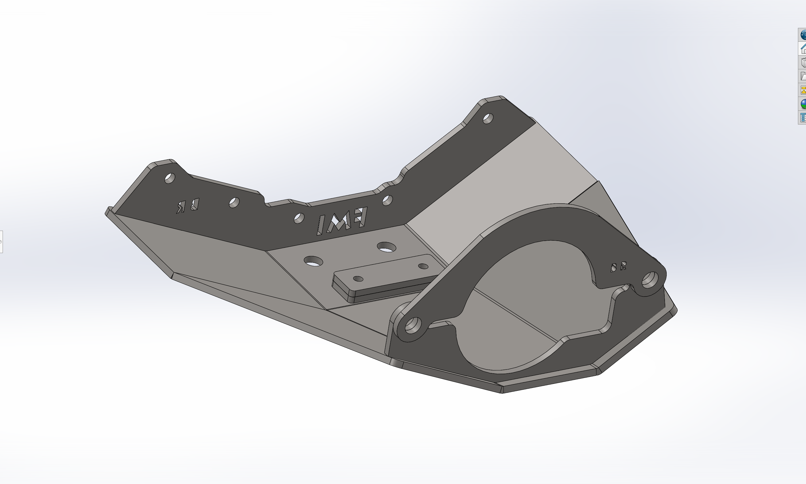 2022-UP Ford Bronco Raptor rear differential skid plate designed for offroad protection and durability.
