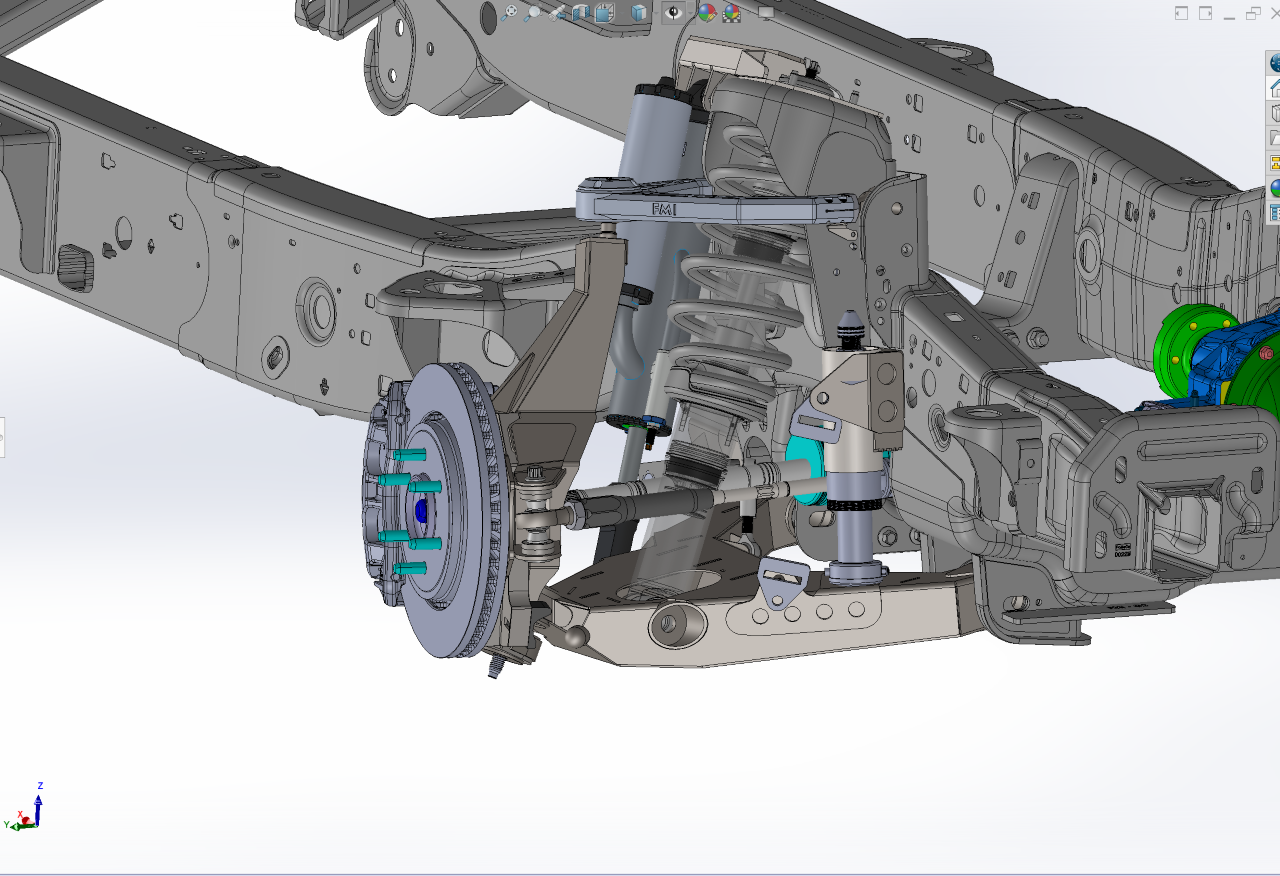 Gen 1 Raptor - Fabricated Front Spindle kit (2010, 2012, 2013, 2014)