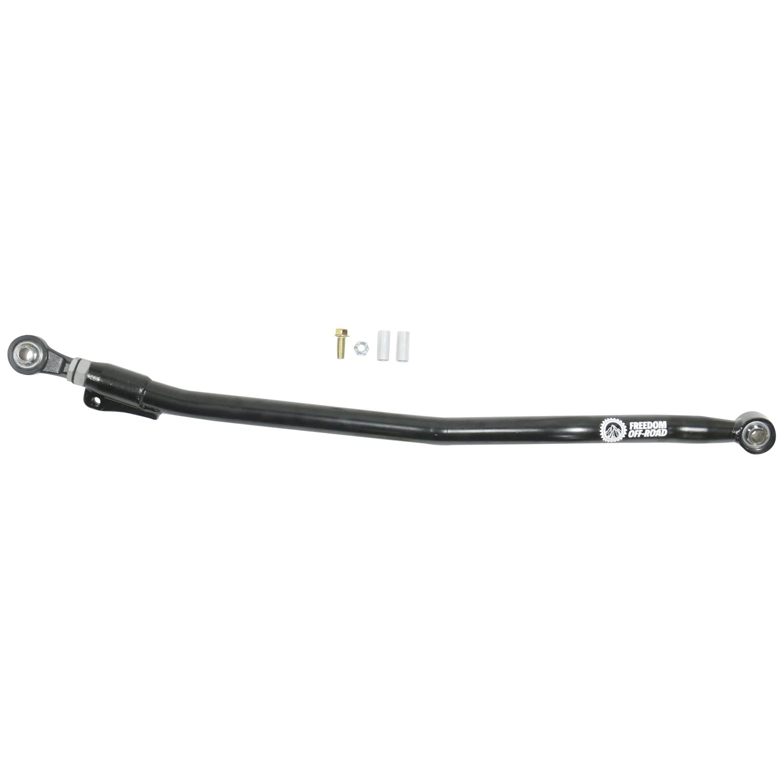 Adjustable front track bar for 0-3 inch lift on 2003-2012 Ram 2500/3500, designed for enhanced off-road performance.