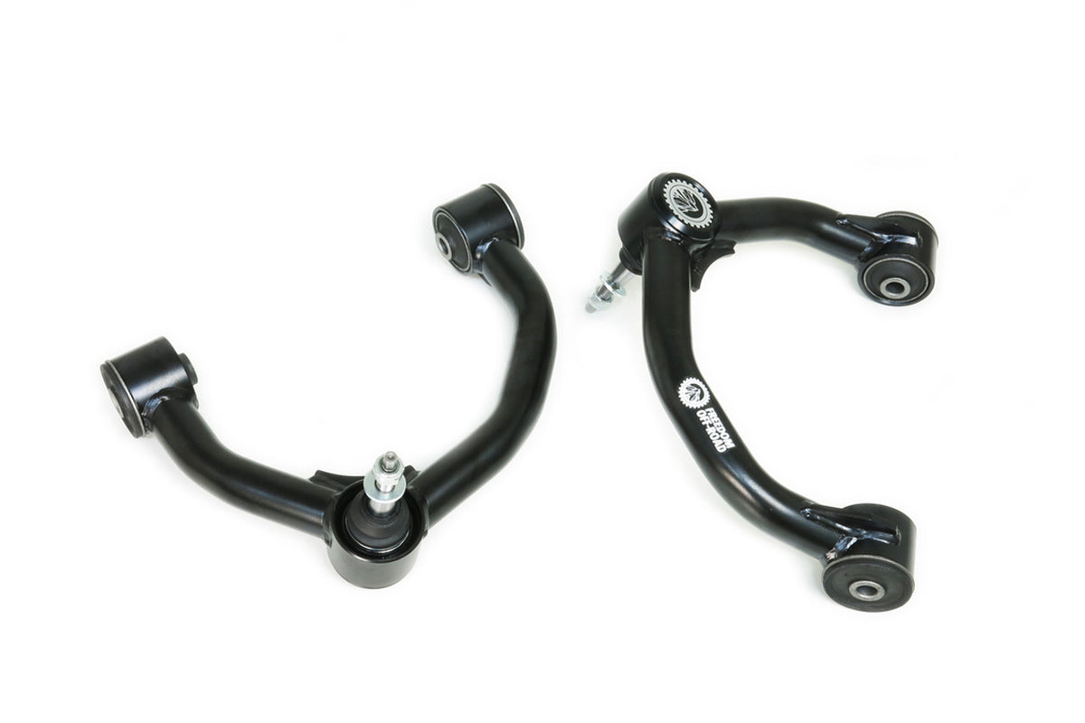 3 Inch Front Strut Spacer/3 Inch Rear Lift Blocks w/ U Bolts and Front Upper Control Arms Freedom Off-Road