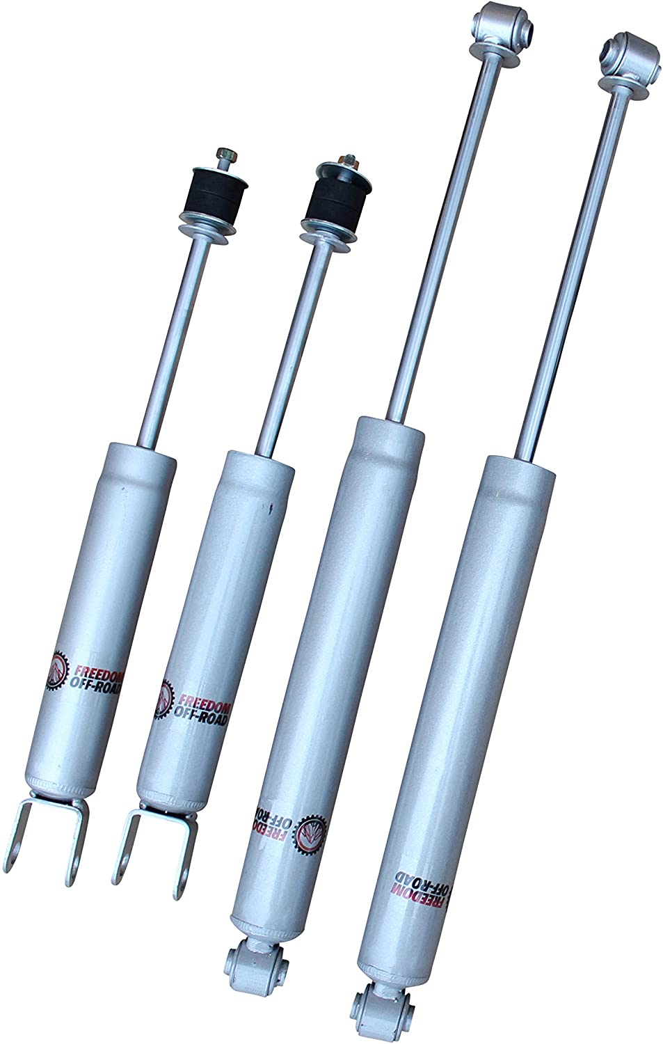Extended nitro shocks for 99-06 Silverado/Sierra 1500, designed for 4-6 inch lift, enhancing off-road performance.