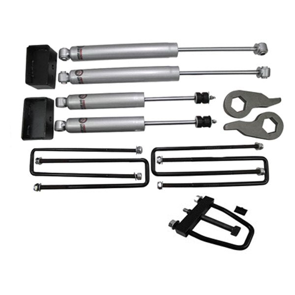1-3 Inch Leveling Kit w/Shocks and Torsion Key Tool 01-06 Silverado/Sierra 1500 HD 01-10 Silverado 2500 HD/3500 HD Freedom Off-Road