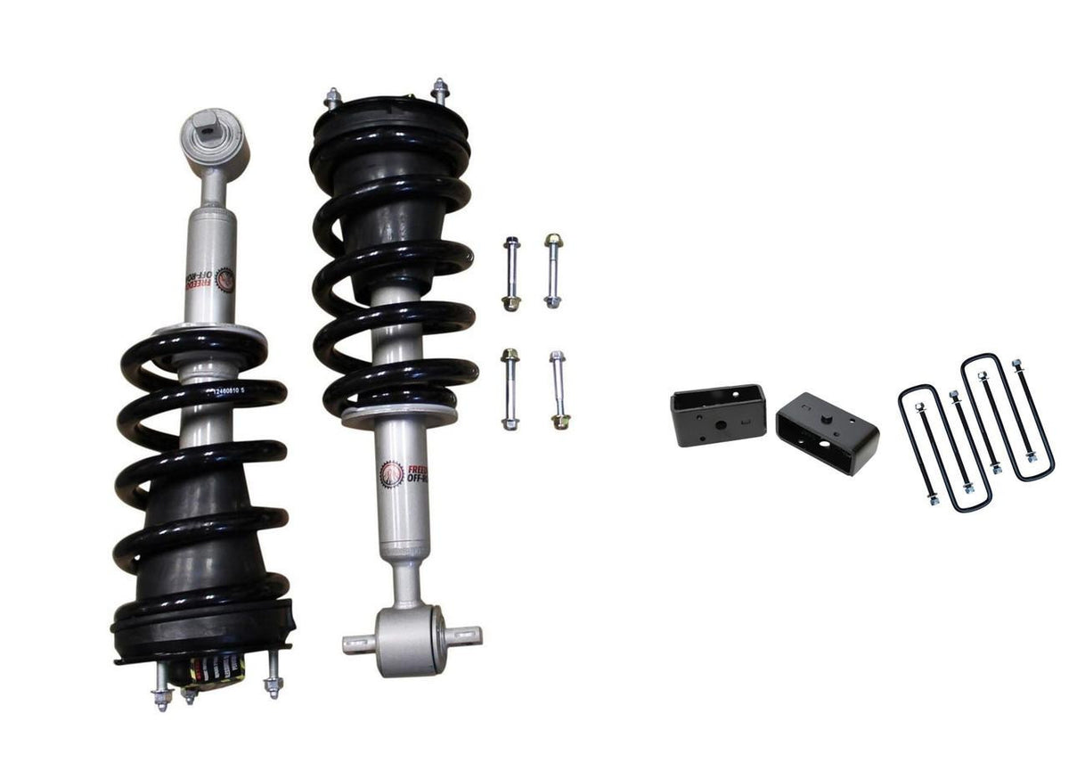 2 Inch Front Lift Struts w/ 2 Inch Rear Blocks Freedom Off-Road