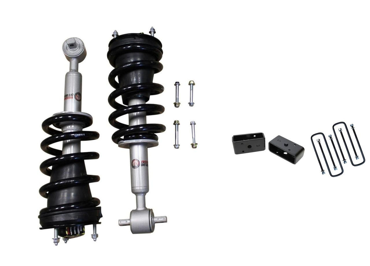 2 Inch Front Lift Struts w/ 2 Inch Rear Blocks Freedom Off-Road