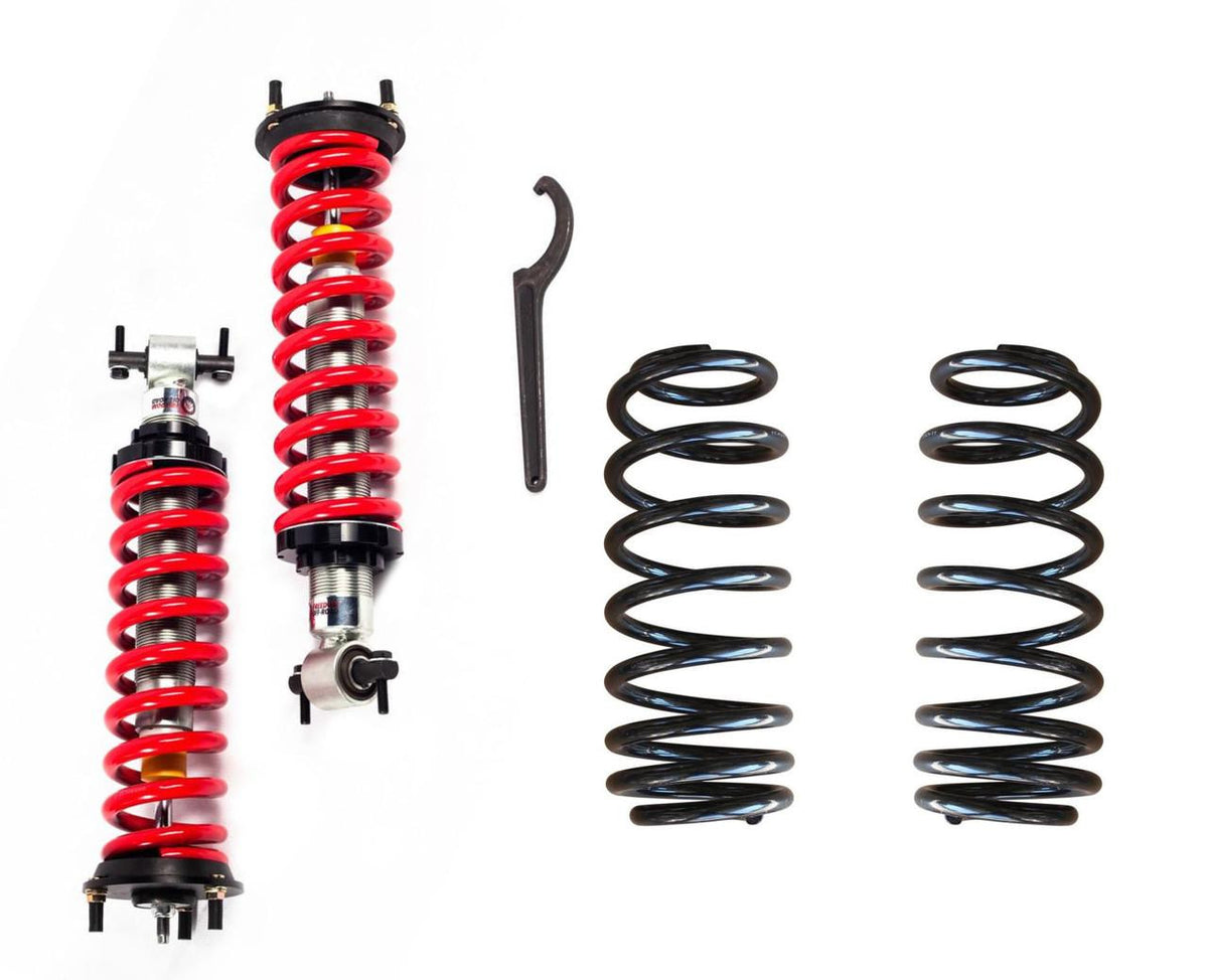 1-4 Inch Adjustable Coilovers with 2 Inch Rear Lift Springs 07-20 Chevrolet Tahoe/GMC Yukon/CadillacEscalade/Chevrolet Avalanche Freedom Off-Road