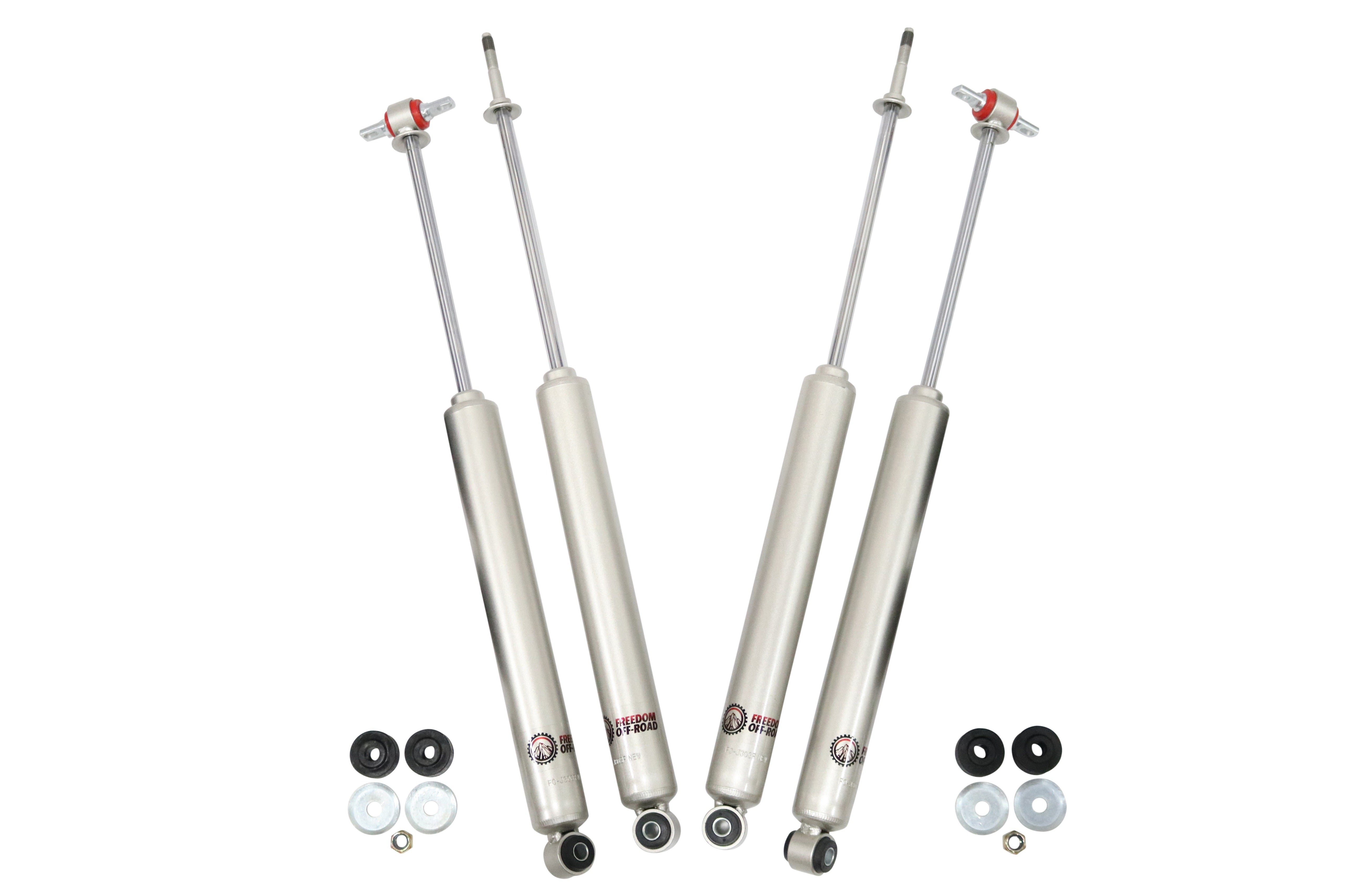 2-4 Inch Lift Extended Nitro Shocks 07-18 Wrangler JK Freedom Off-Road