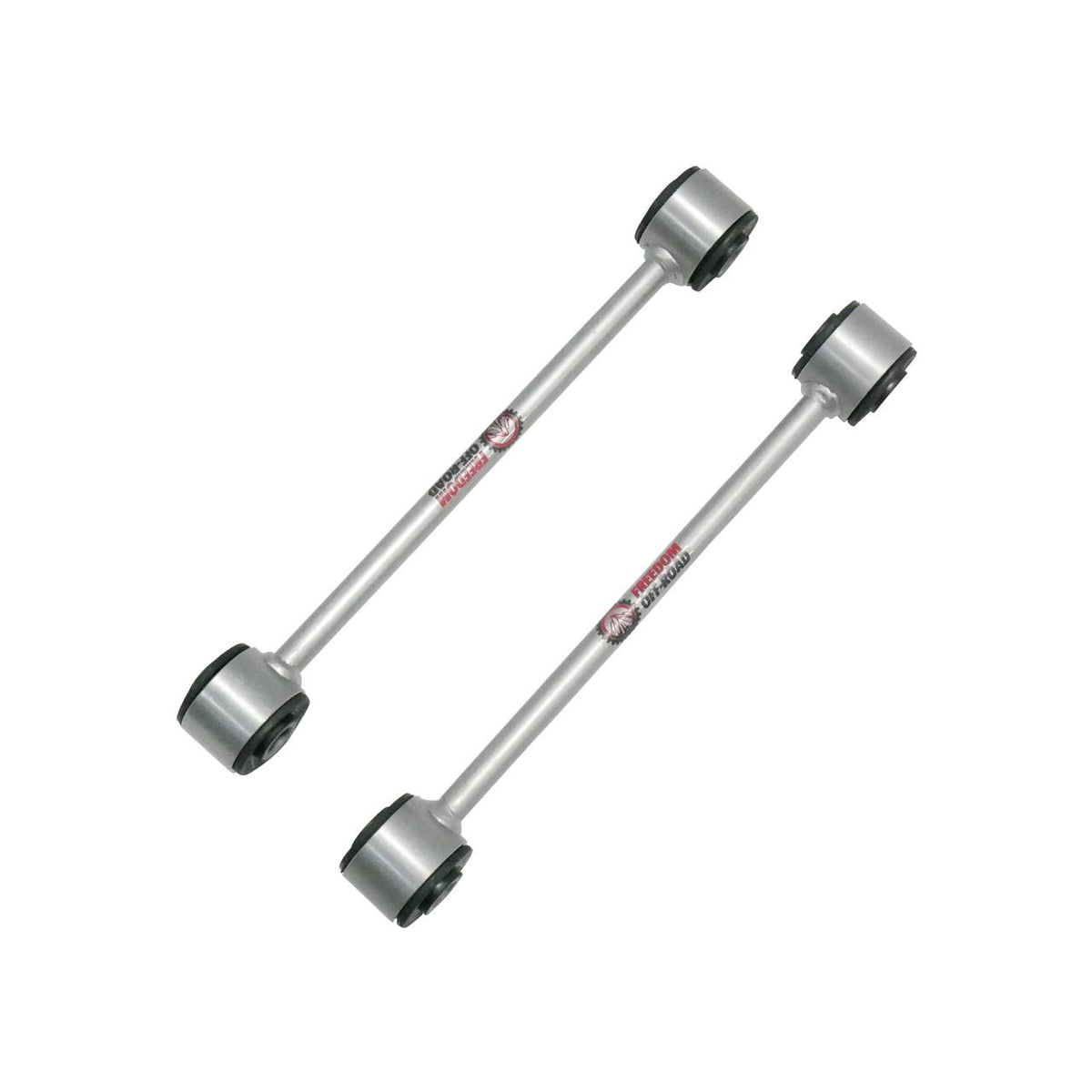 Rear Extended Zinc-Nickel Sway Bar End Links for 2-3.5 Inch Lift 97-06 Jeep Wrangler Freedom Off-Road