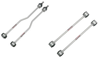 Front and Rear Extended Zinc-Nickel Sway Bar End Links for 3.5-6 Inch Lift 97-06 Jeep Wrangler Freedom Off-Road
