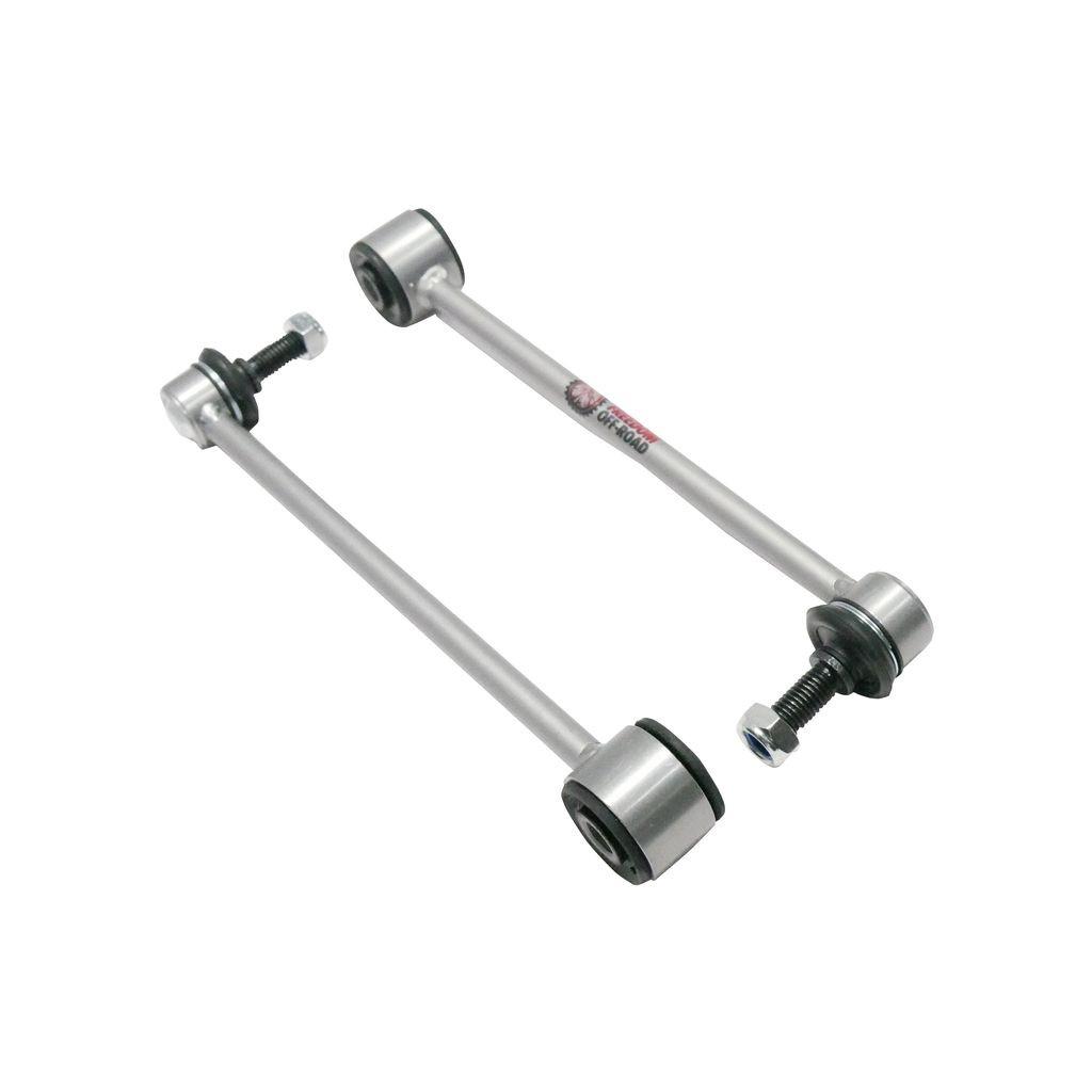 Front Extended Zinc-Nickel Sway Bar End Links for 2-3.5 Inch Lift 07-18 Jeep Wrangler JK/ 20-Present Jeep Gladiator JT Freedom Off-Road