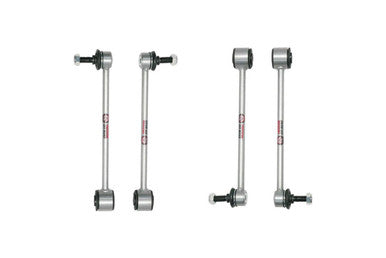 Front and Rear Extended Zinc-Nickel Sway Bar End Links for 2-4 Inch Lift 07-18 Jeep Wrangler JK Freedom Off-Road