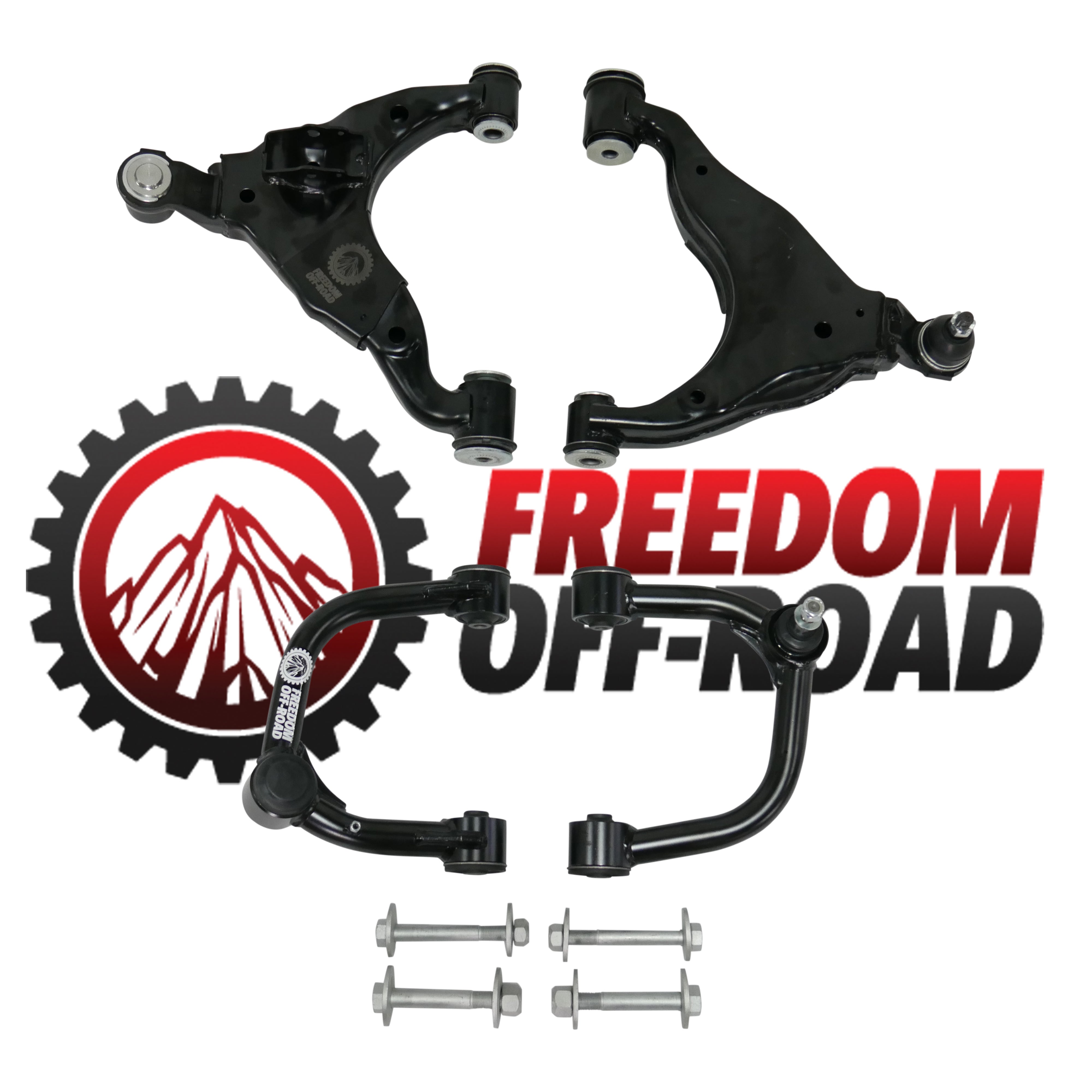 Front Upper and Lower Control Arms for 2-4" Lift Tacoma 05-23