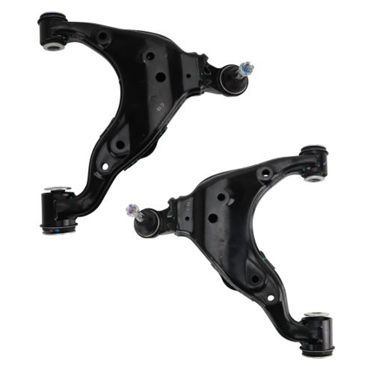 Front Upper and Lower Control Arms w/ Cam Bolts for 2-4 Inch Lift 2016-2023 Toyota Tacoma Freedom Off-Road