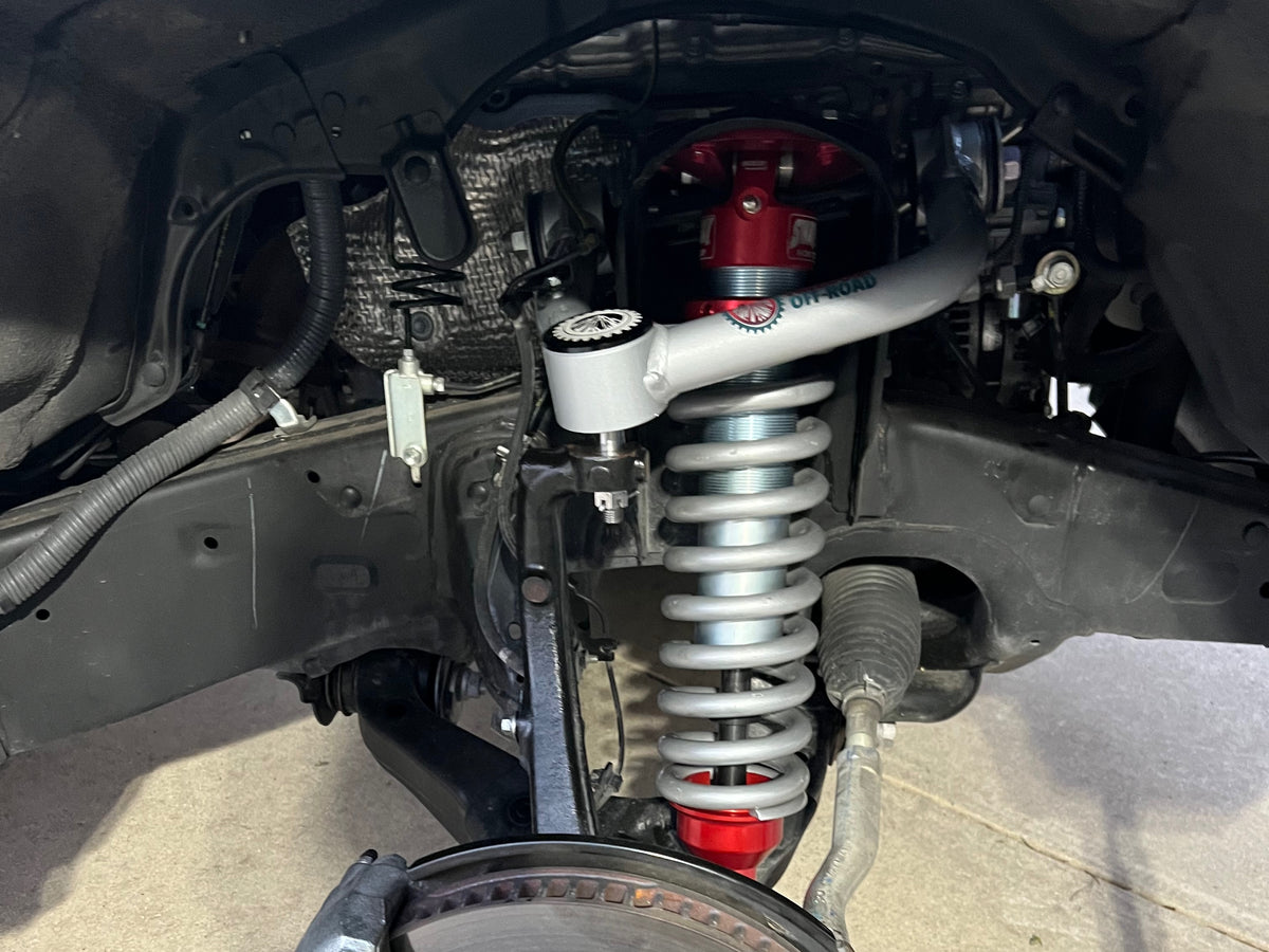 Front Upper Control Arms for 2-4 Inch Lift Uni-Ball 08-22 Sequoia 07-21 Tundra Freedom Off-Road