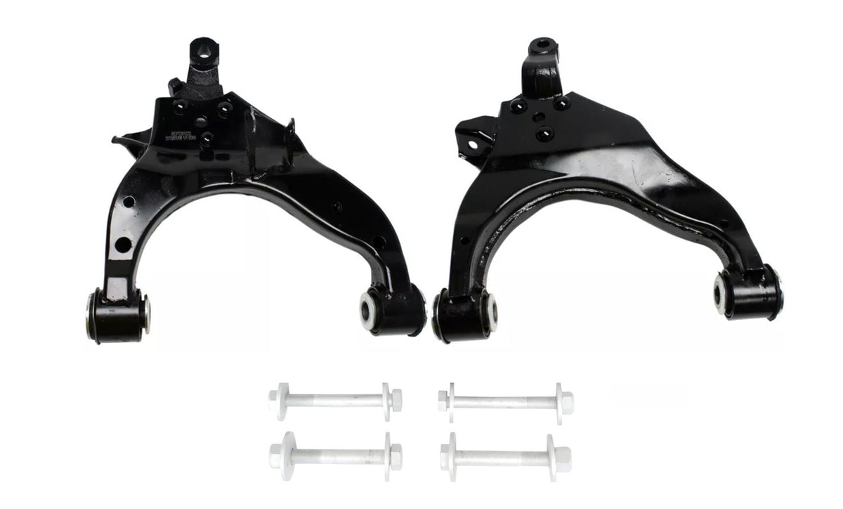 Front Upper and Lower Control Arms w/ Cam Bolts for 2-4 Inch Lift 1996-2002 Toyota 4Runner Freedom Off-Road