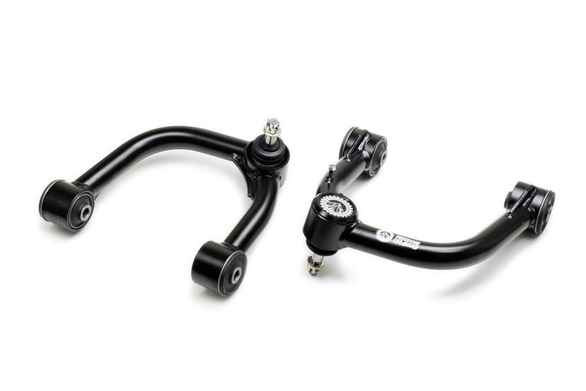 Front 3.5 Inch Lift Struts w/ Rear 3 Inch Blocks, Shocks, and Front Upper Control Arms 2005-2023 Toyota Tacoma Freedom Off-Road