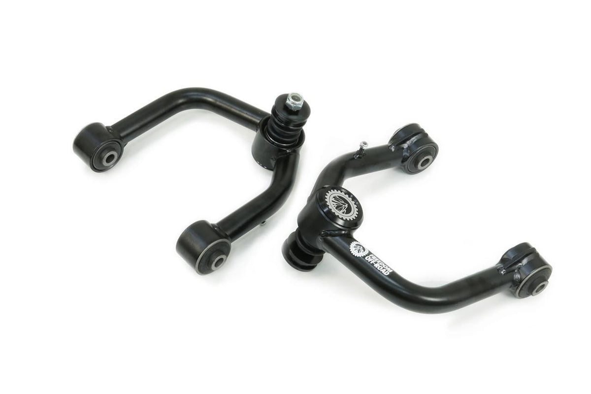 Front 3.5 Inch Lift Struts w/ Rear 3 Inch Blocks, Shocks, and Front Upper Control Arms 2000-2006 Toyota Tundra Freedom Off-Road