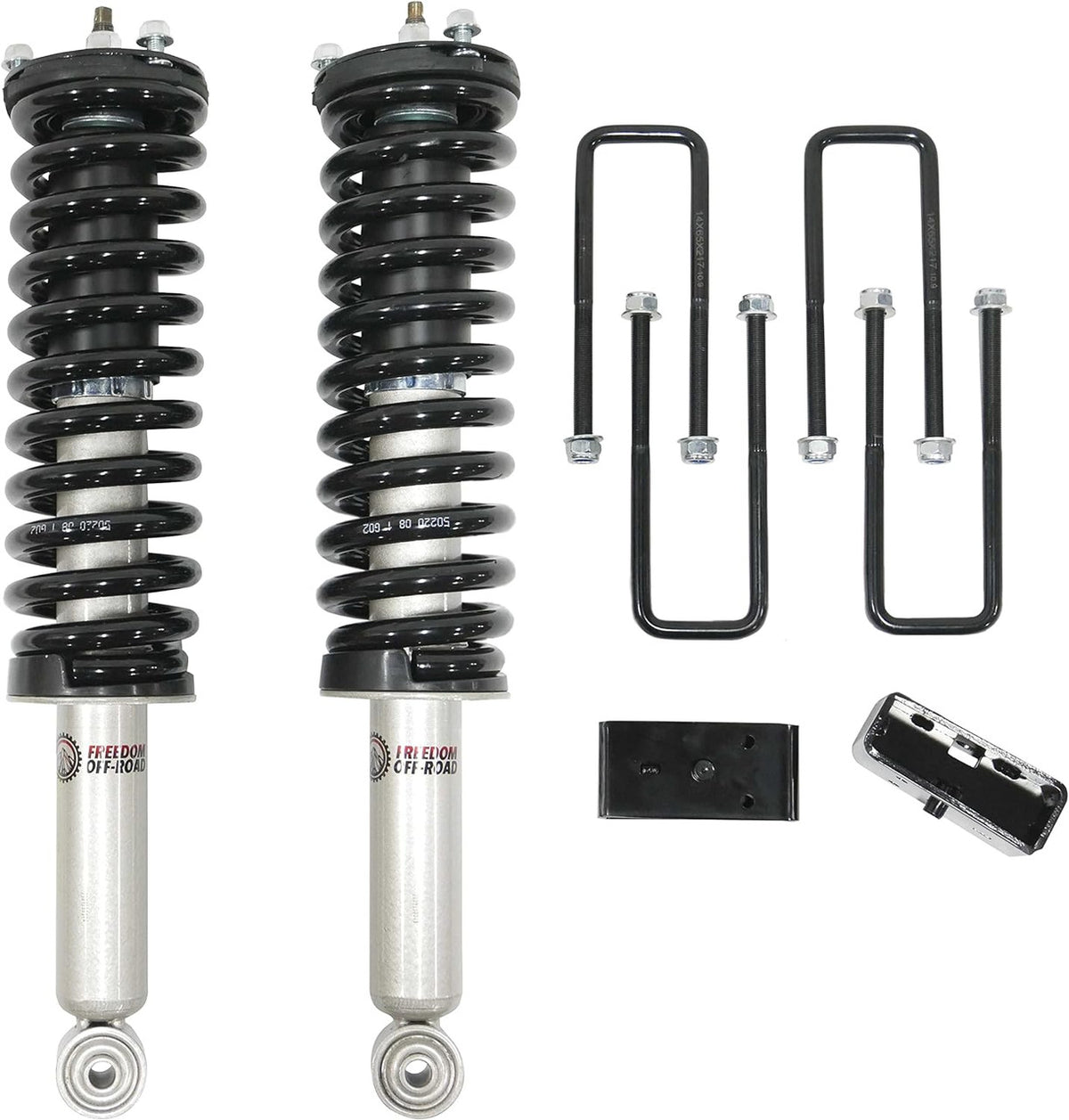 3 Inch Lift Kit Front Struts w/ Rear 2 Inch Blocks for 00-06 Tundra Freedom Off-Road