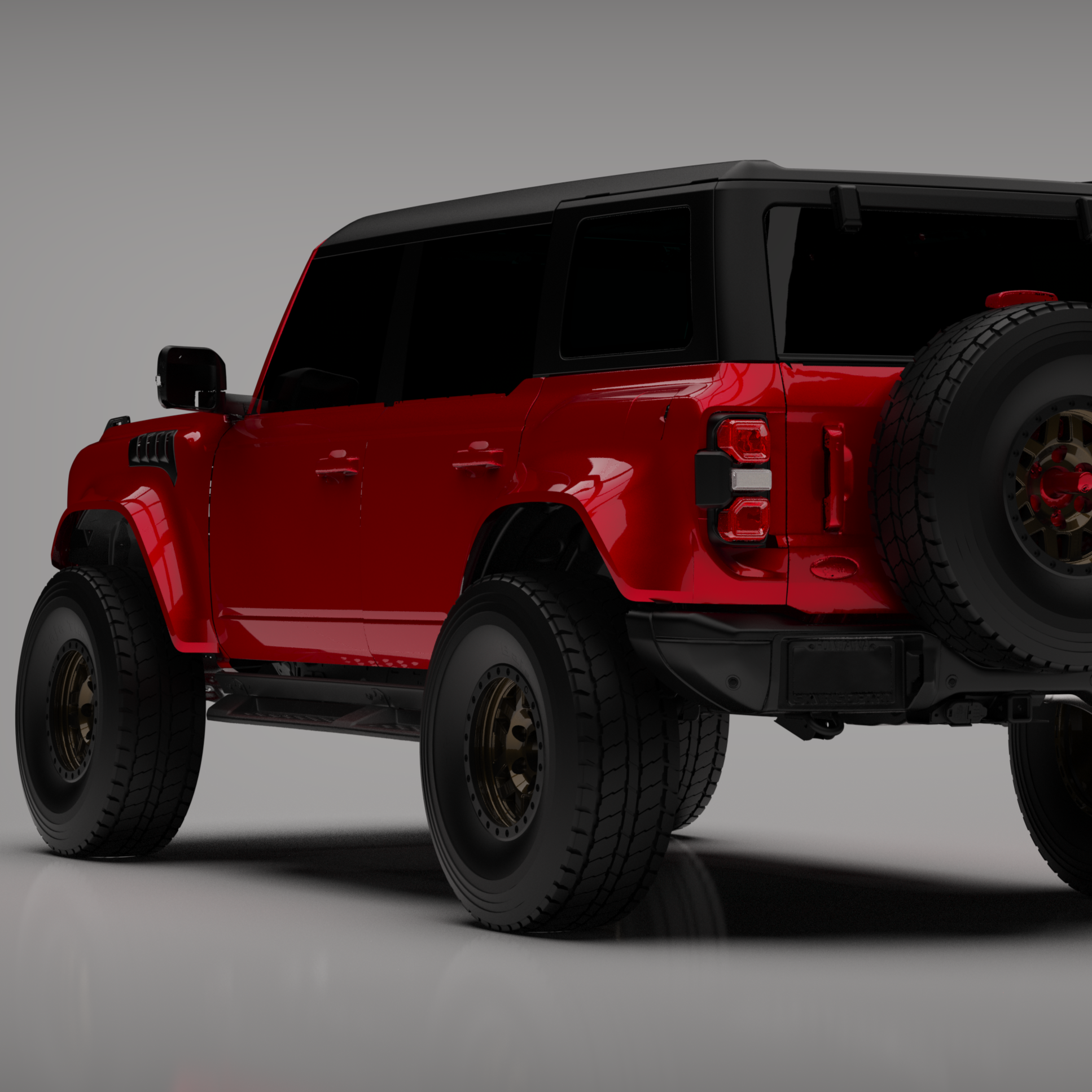 2022-2025 Ford Bronco Raptor Fenders