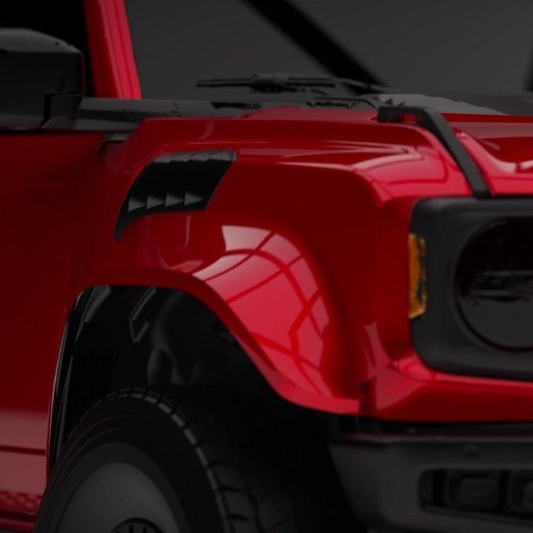 2022-2025 Ford Bronco Raptor fenders showcasing a rugged design for enhanced off-road performance and style.