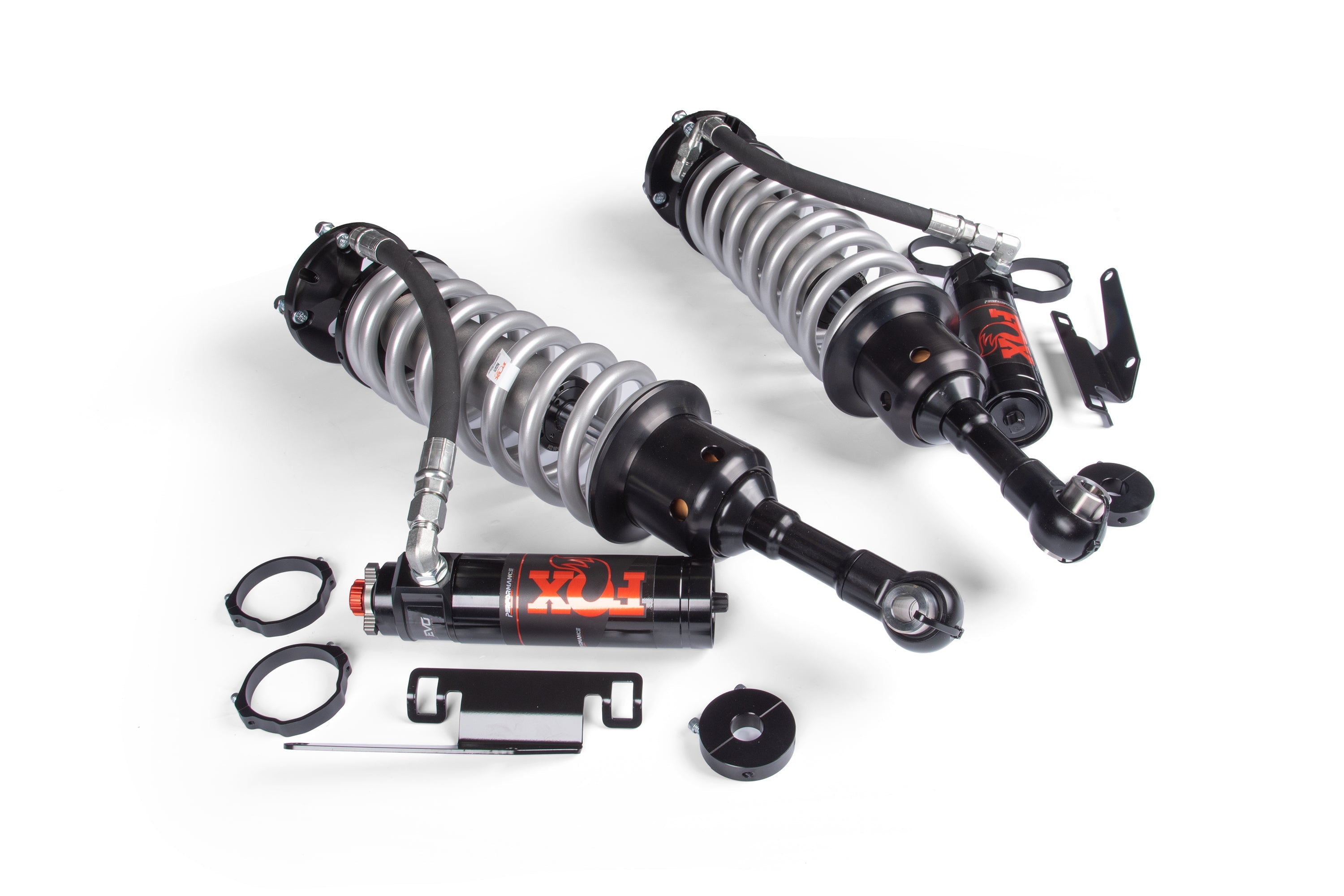 FOX 2.5 Coilover Shocks w/ DSC Reservoir Adjuster | 1-3 Inch Lift | Performance Elite Series | Toyota Tacoma (24-25)