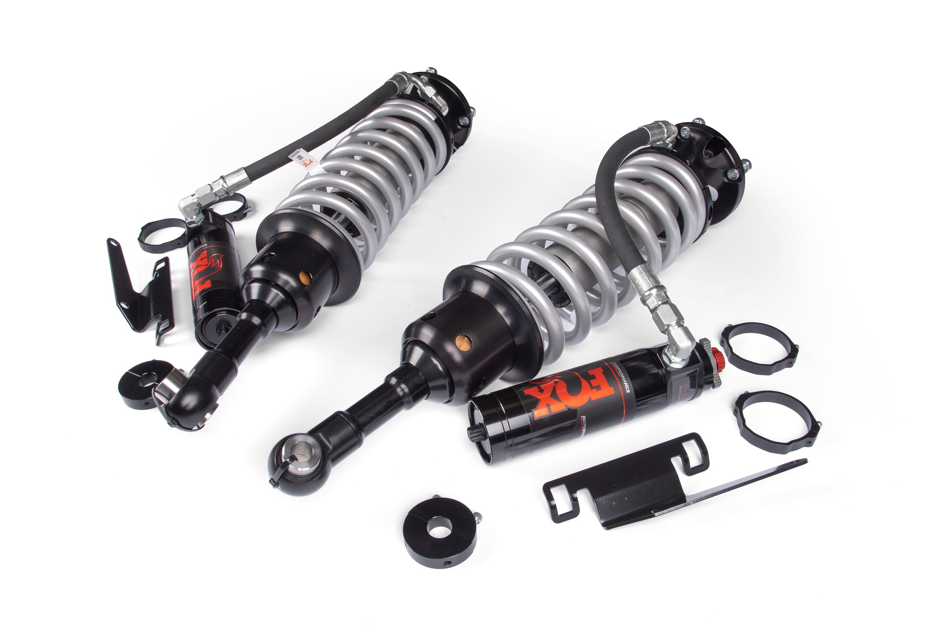 FOX 2.5 Coilover Shocks w/ DSC Reservoir Adjuster | 1-3 Inch Lift | Performance Elite Series | Toyota Tacoma (24-25)