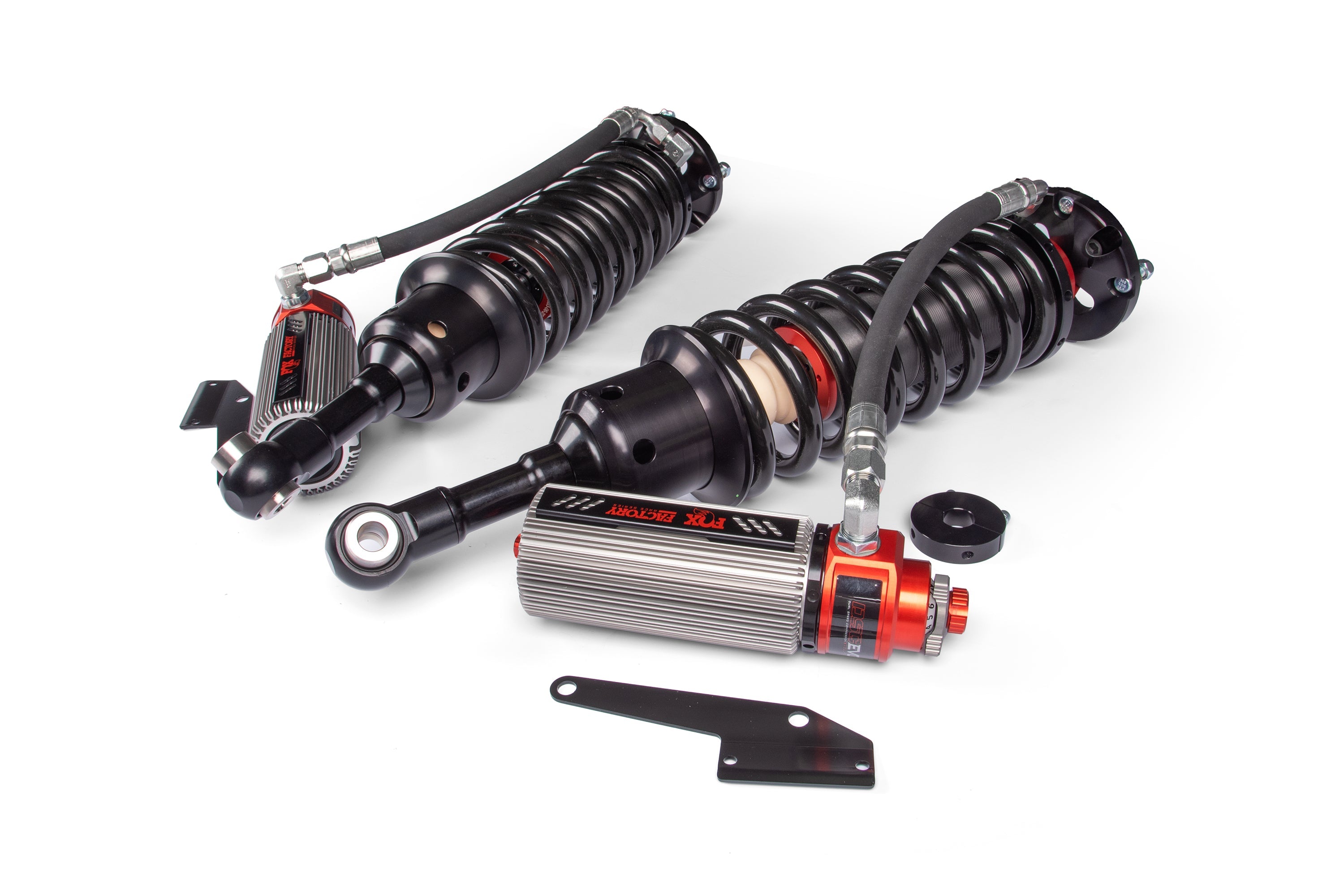 FOX 3.0 Internal Bypass Reservoir Front Coilover Shocks Adjustable | Factory Race | 2-3 Inch Lift | Toyota Tacoma (24-25)
