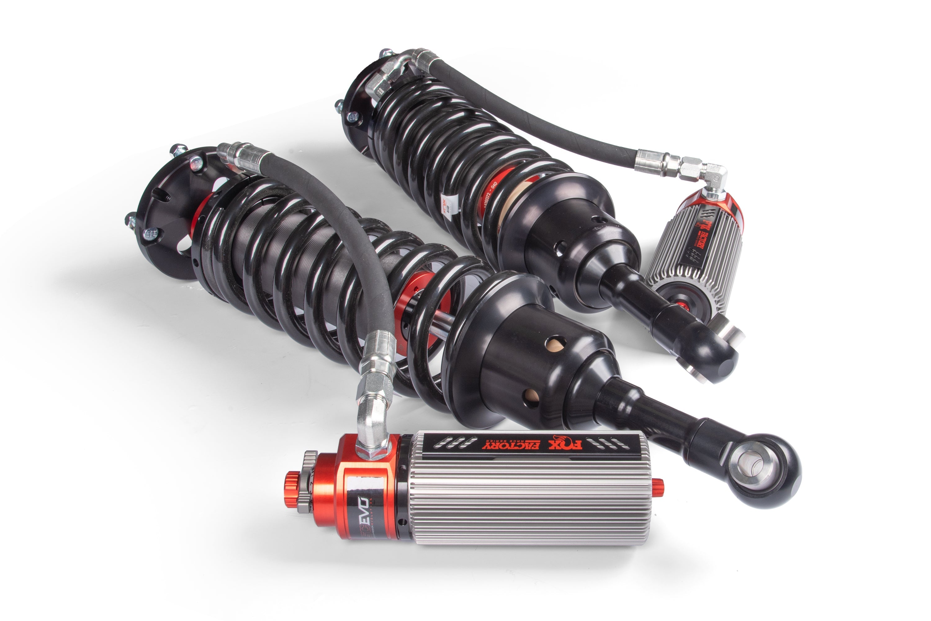 FOX 3.0 Internal Bypass Reservoir Front Coilover Shocks Adjustable | Factory Race | 2-3 Inch Lift | Toyota Tacoma (24-25)
