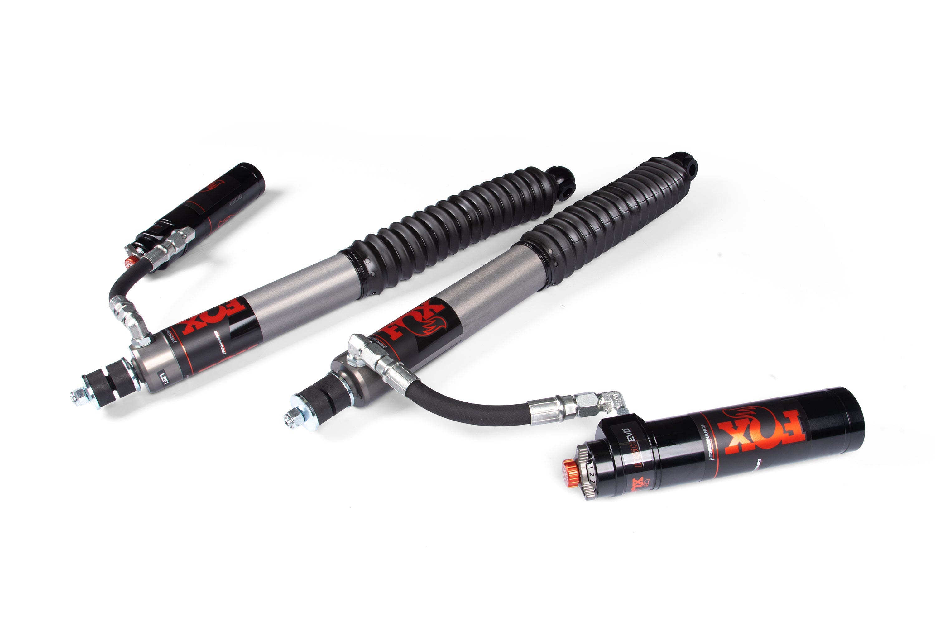 FOX 2.5 Rear Shocks w/ DSC Reservoir Adjuster | 0-1.5 Inch Lift | Performance Elite Series | Toyota Tacoma (24-25)