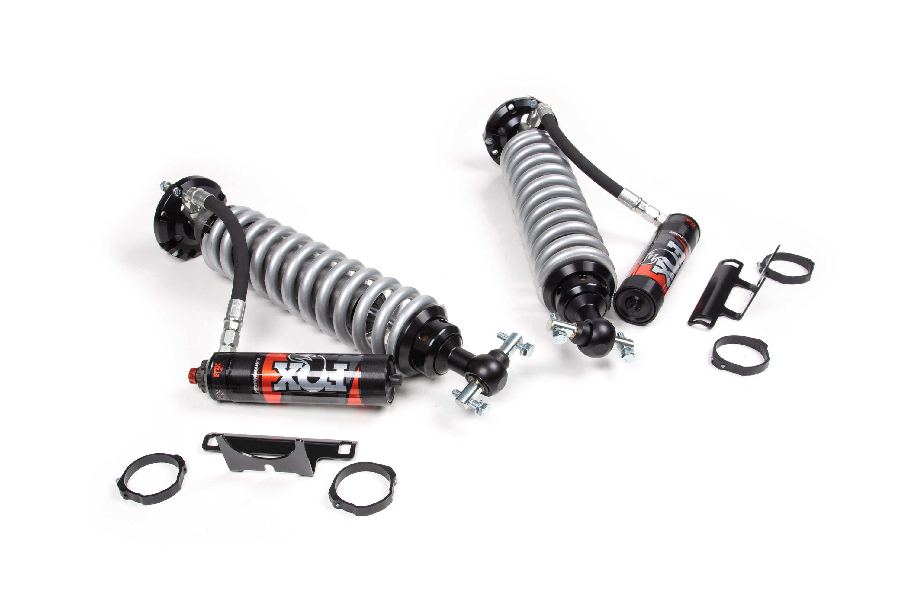 4 inch lift kit featuring FOX 2.5 Performance Elite coil-overs for 2014-2018 Chevy Silverado or GMC Sierra 1500 4WD.