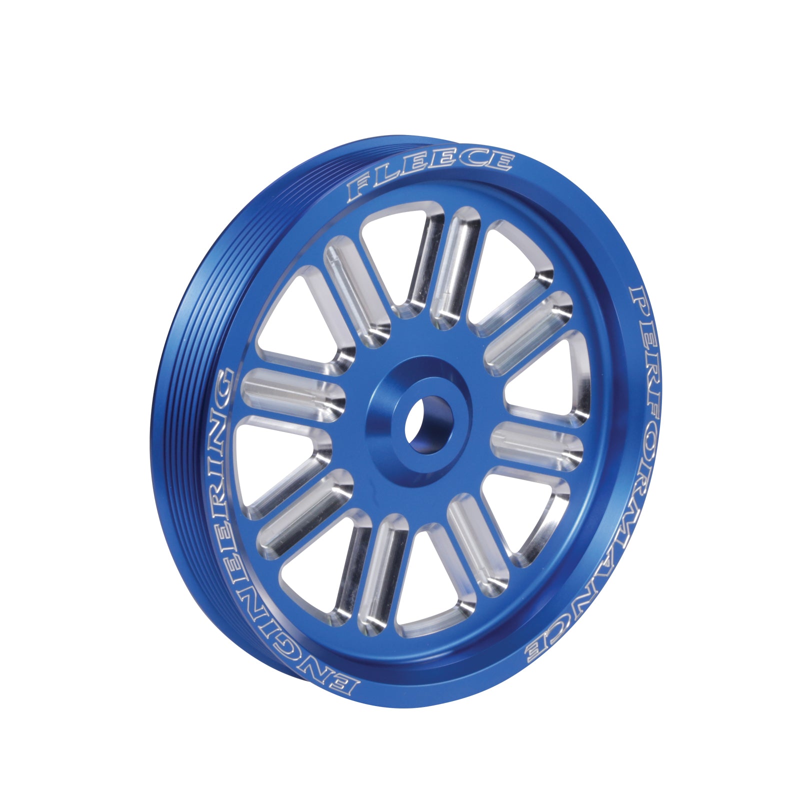Spoke Design Cummins Dual Pump Pulley Fleece Performance