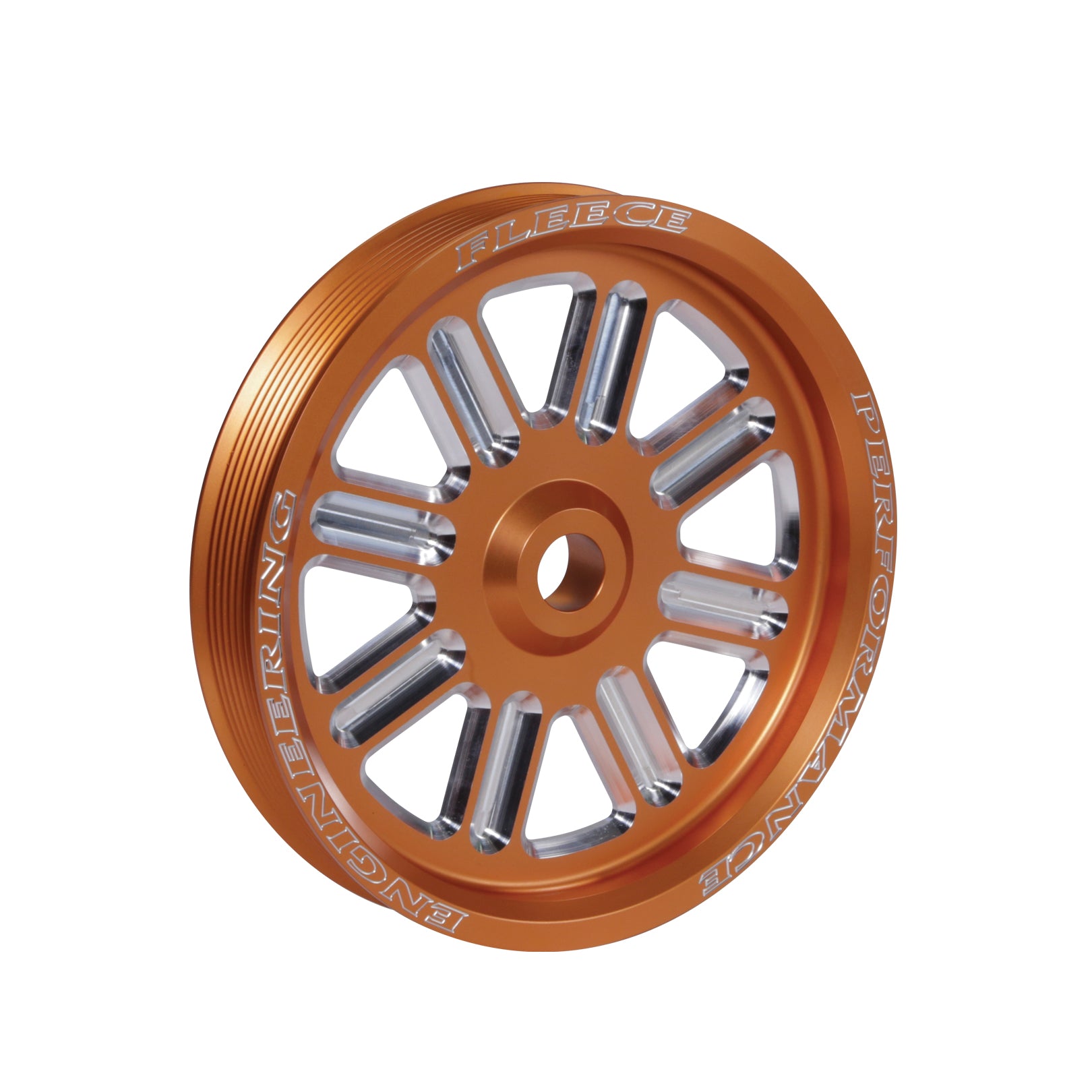 Spoke Design Cummins Dual Pump Pulley Fleece Performance