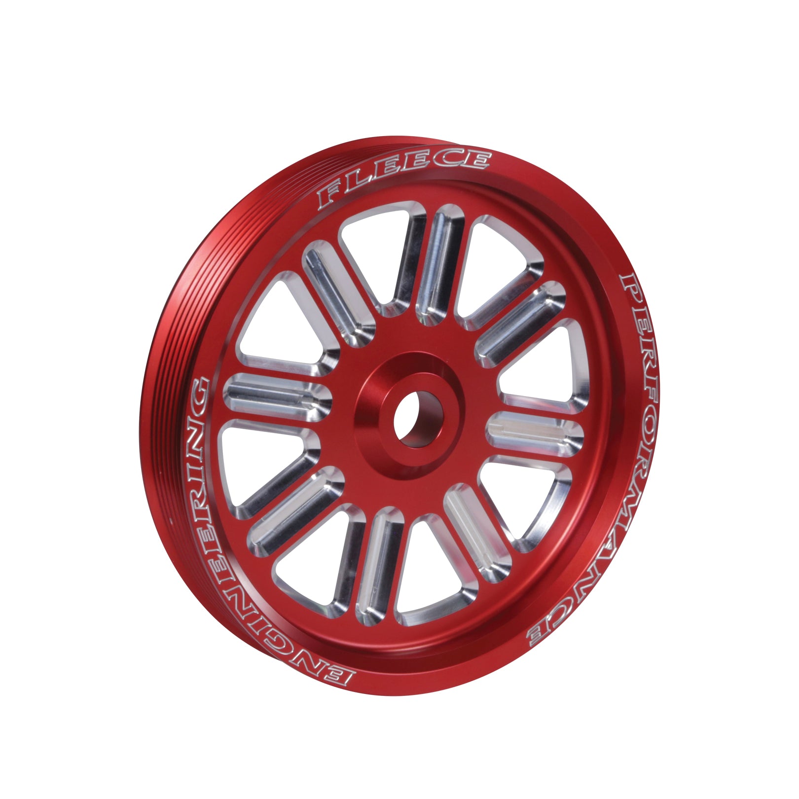Spoke Design Cummins Dual Pump Pulley Fleece Performance