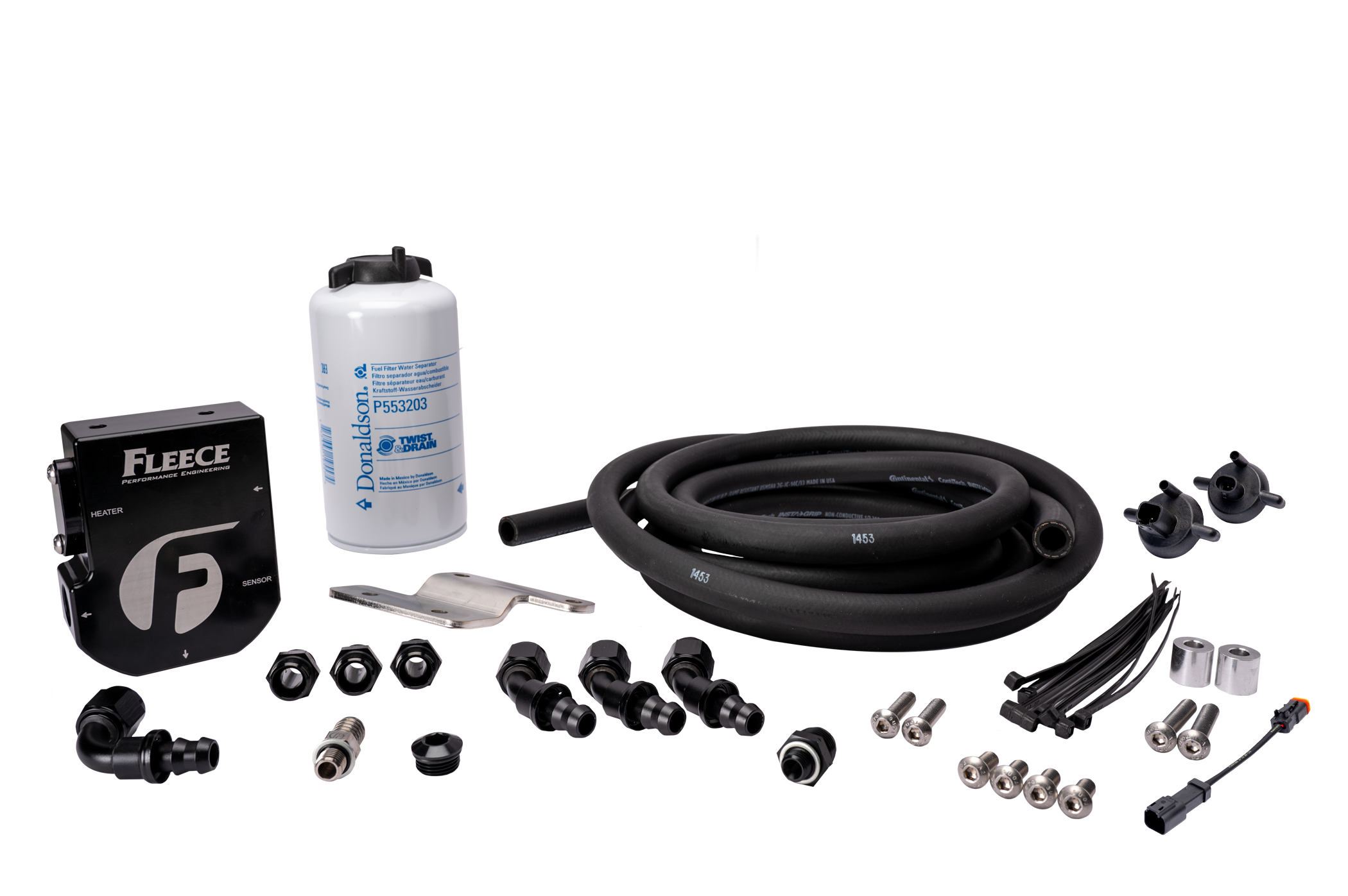2003 - 2018 Dodge Cummins Auxiliary Fuel Filter Kit Fleece Performance