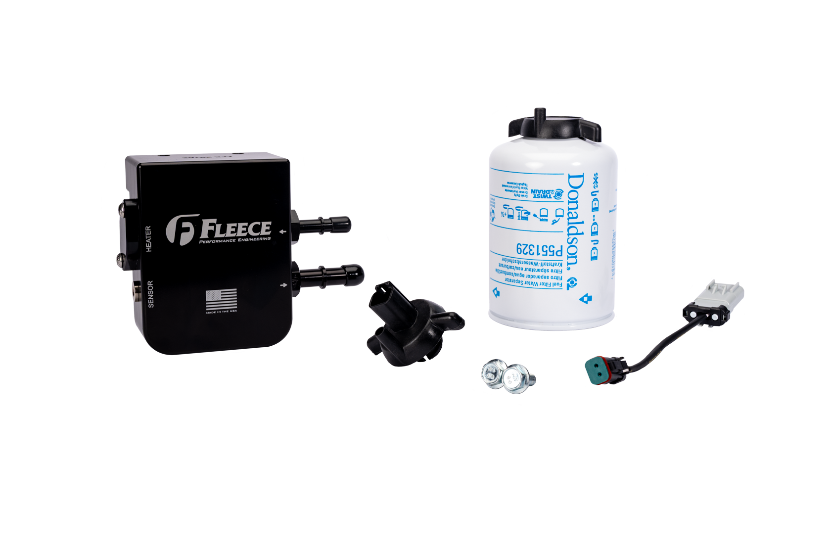 Under Bed Fuel Filter Assembly for 19-24 Ram 2500-3500 with Cummins Fleece Performance
