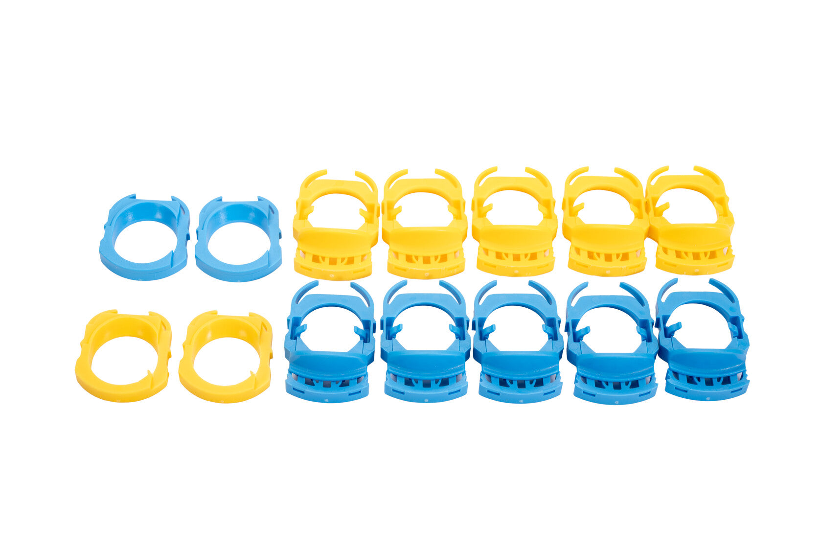Fuel Line Retaining Clips for 11-16 Ford F250-F550 Powerstroke - 14 Pack Fleece Performance