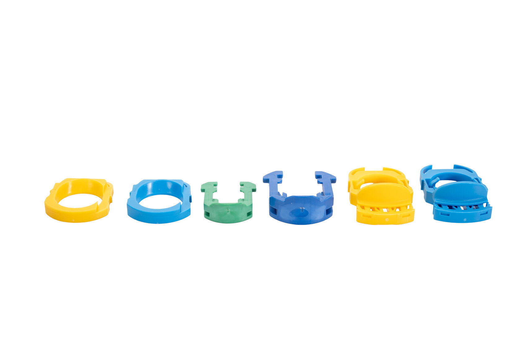 Fuel Line Retaining Clips for 11-16 Ford F250-F550 Powerstroke - 6 Pack Fleece Performance