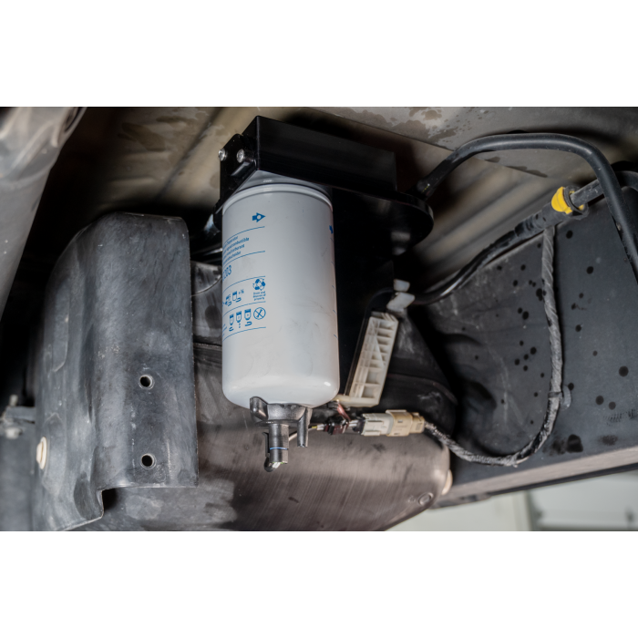 Under Bed Fuel Filter Assembly for 17-26 Ford F250-550 Fleece Performance
