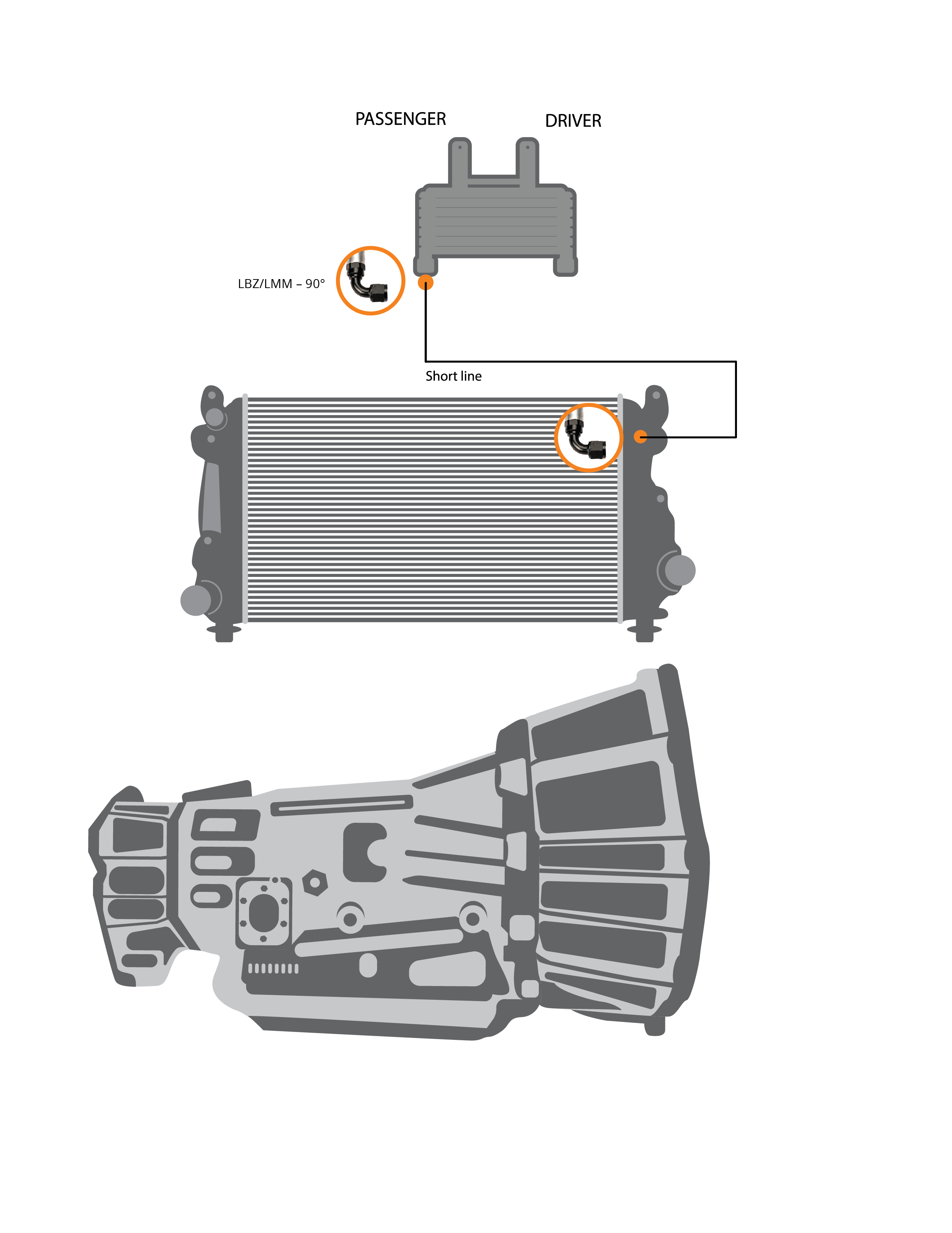 Replacement Transmission Line LBZ/LMM (Short Line) Fleece Performance