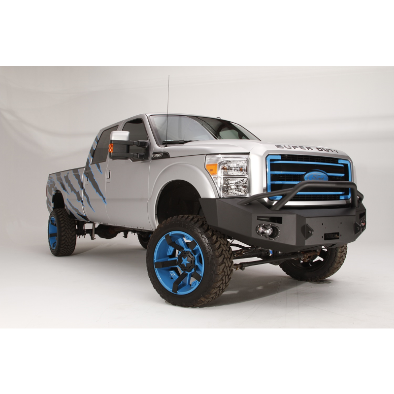 Fab Fours Premium Heavy Duty Winch Front Bumper w/ Pre Runner Guard Model FS11-A2552-1