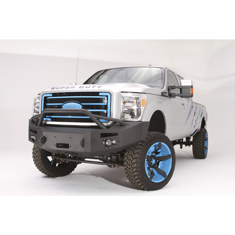 Fab Fours Premium Heavy Duty Winch Front Bumper w/ Pre Runner Guard Model FS11-A2552-1